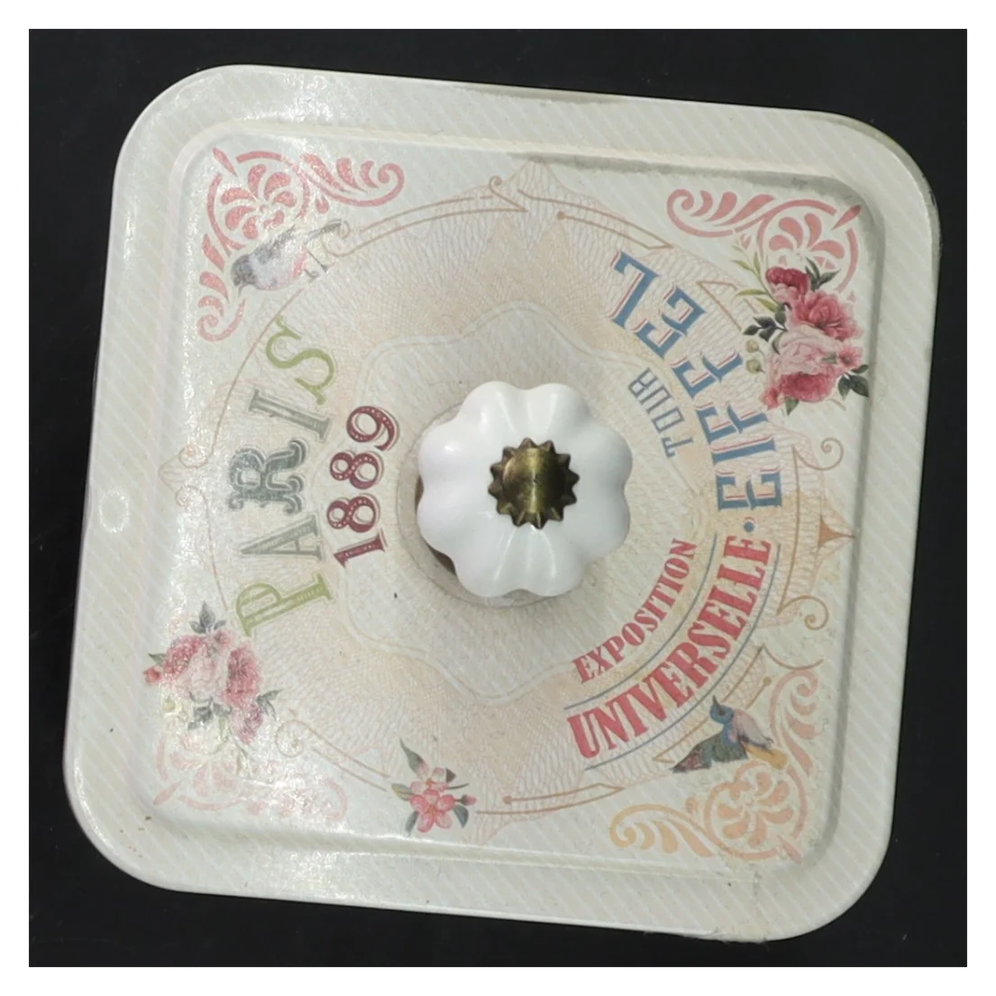 Dekorativ opbevaringsdåse (str. 12x8,5x8,5 cm)