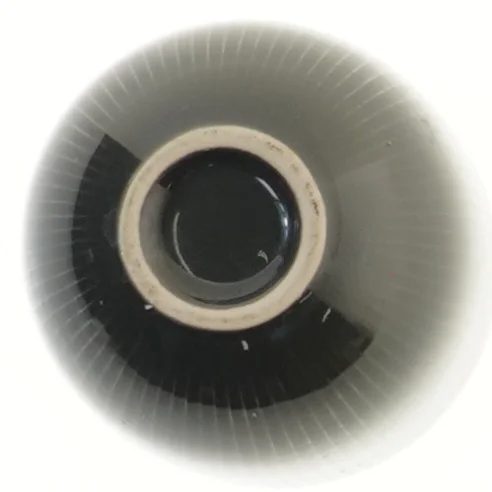 Keramikkop med riflet design (str. 10x9 cm)