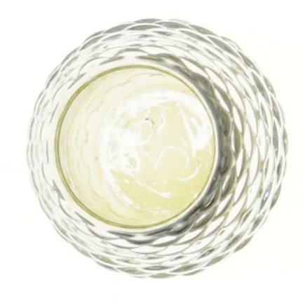 Grøn glasvase (str. 7 cm)