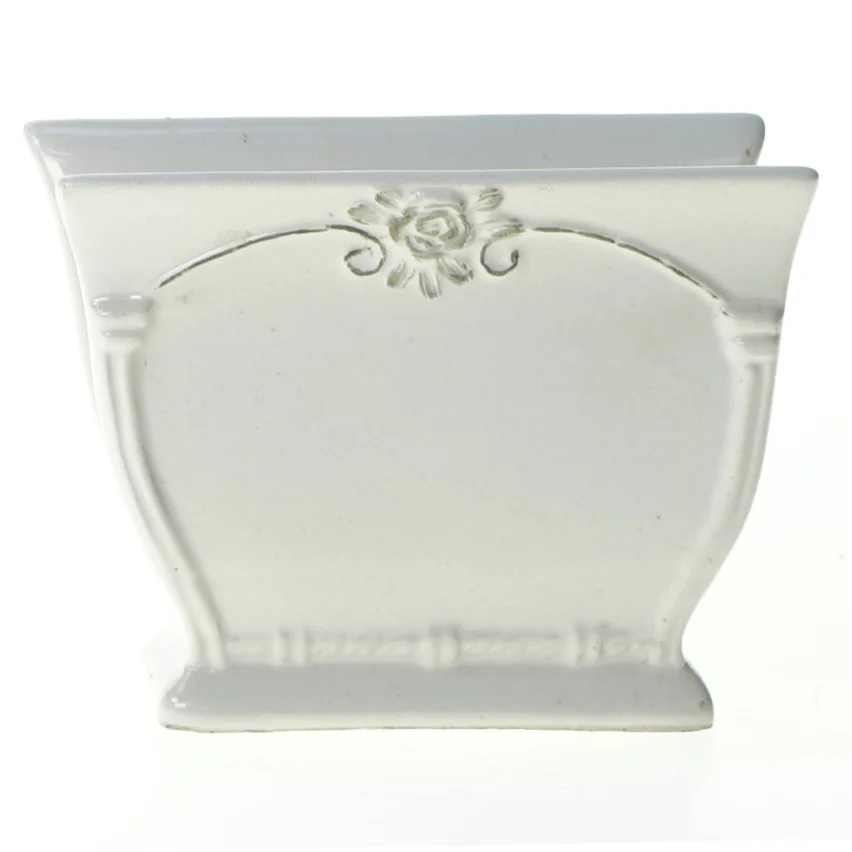 Porcelæns holder fra Udesen Danmark (str. 10 x 7 x 3 cm)