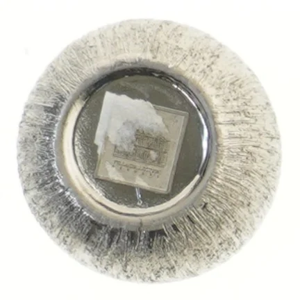 Lille vase med tekstur fra Villa Collection (str. 8x7 cm)