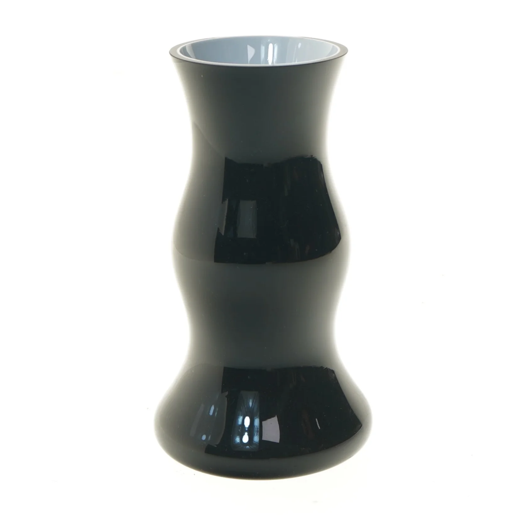 Sort glasvase 20 cm fra Erik Bagger (str. 20 cm)