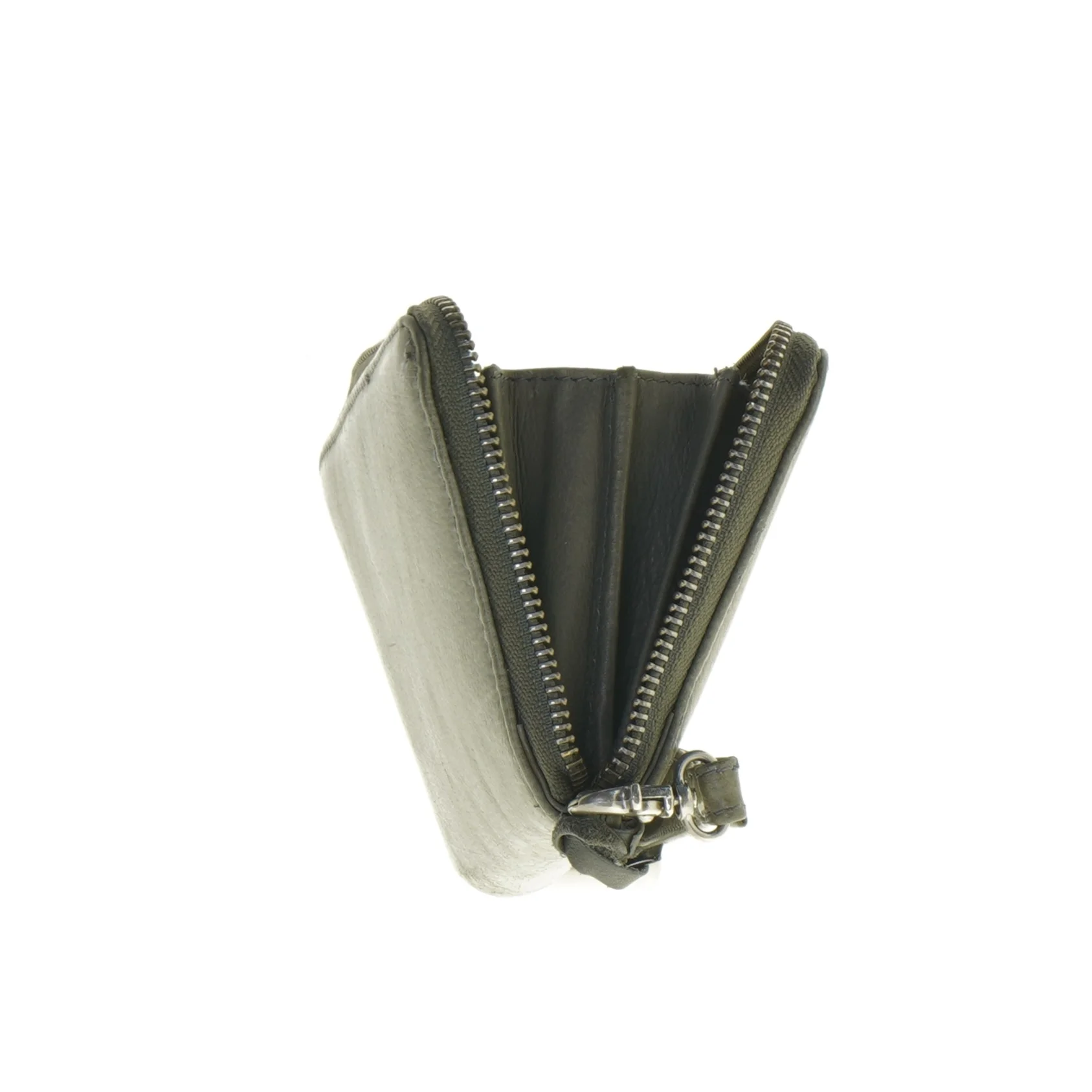 Læderpung med håndledsrem fra Depeche (str. 20 x 11 cm)