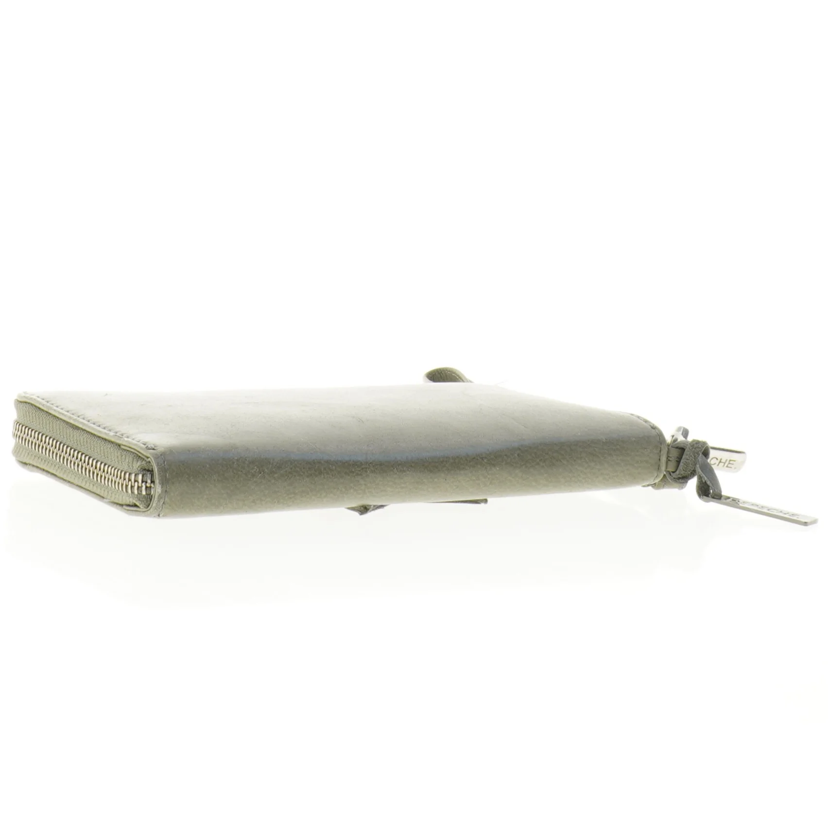 Læderpung med håndledsrem fra Depeche (str. 20 x 11 cm)