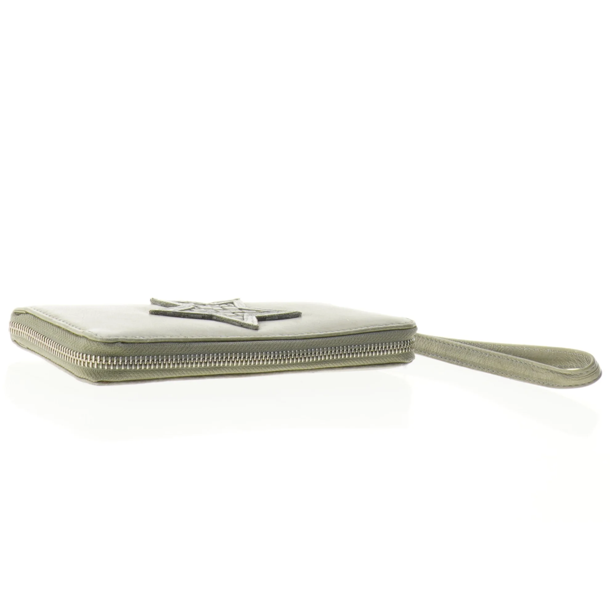 Læderpung med håndledsrem fra Depeche (str. 20 x 11 cm)