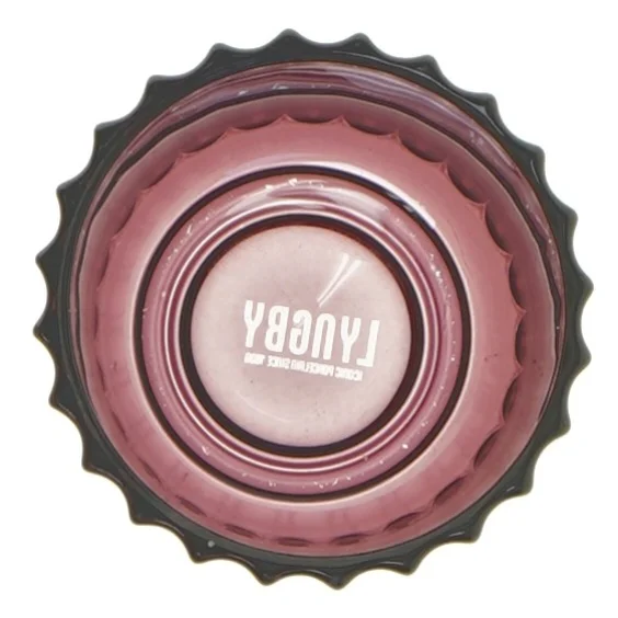 Lyngby Glasvase fra Lyngby (str. 6x6 cm)