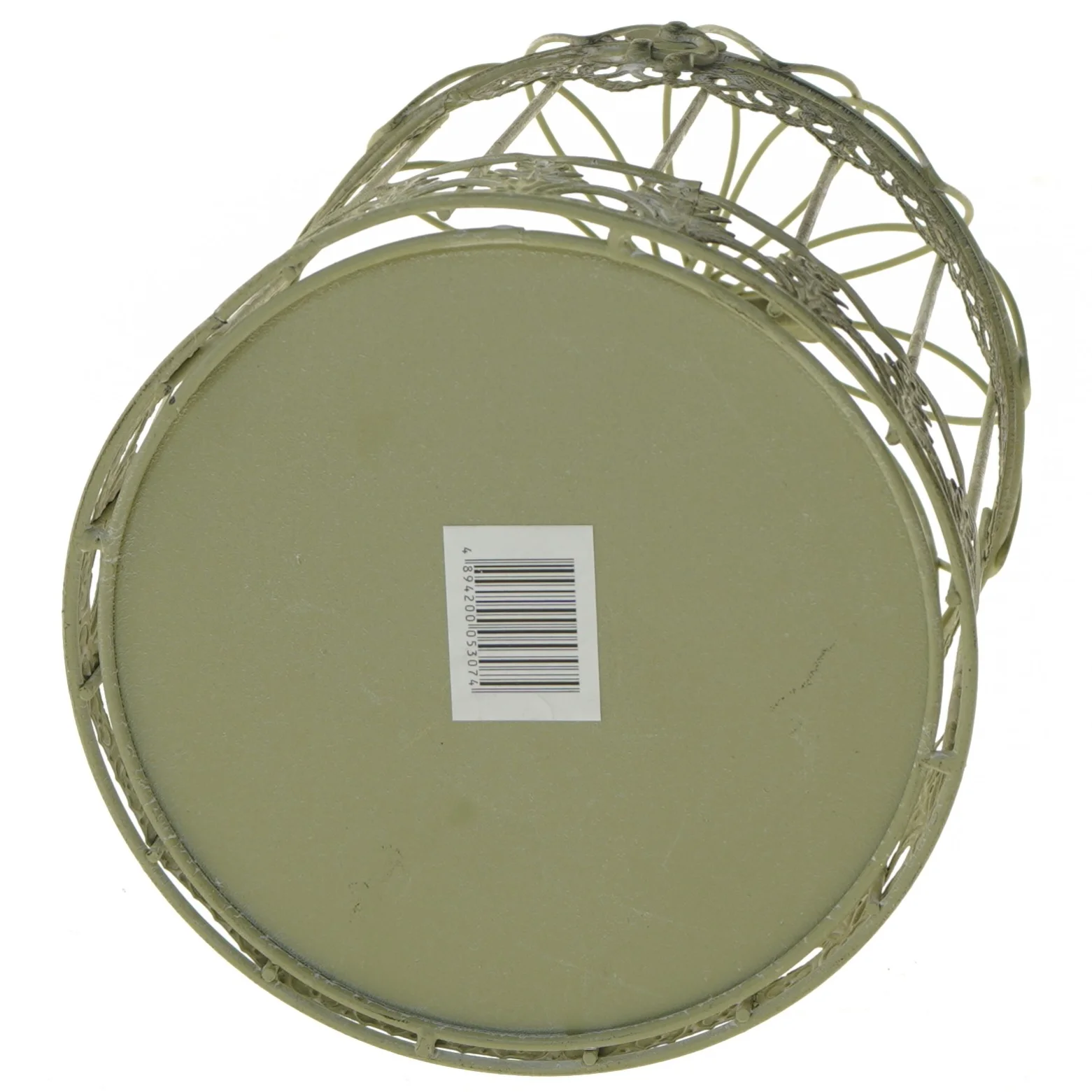 Dekorativ fuglebur med fugl (str. 28x18 cm)