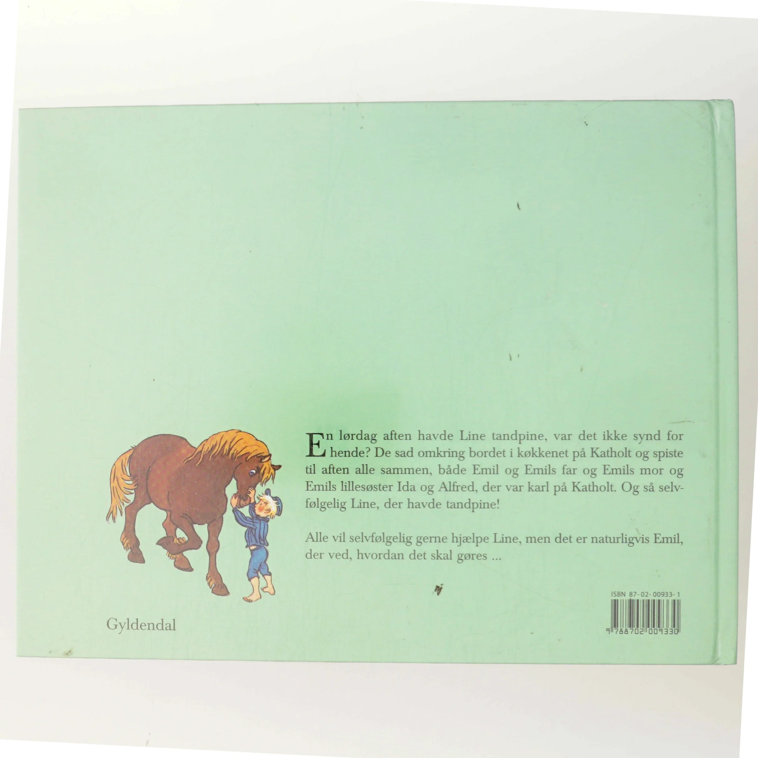 Da Emil skulle trække Lines tand ud af Astrid Lindgren (Bog)