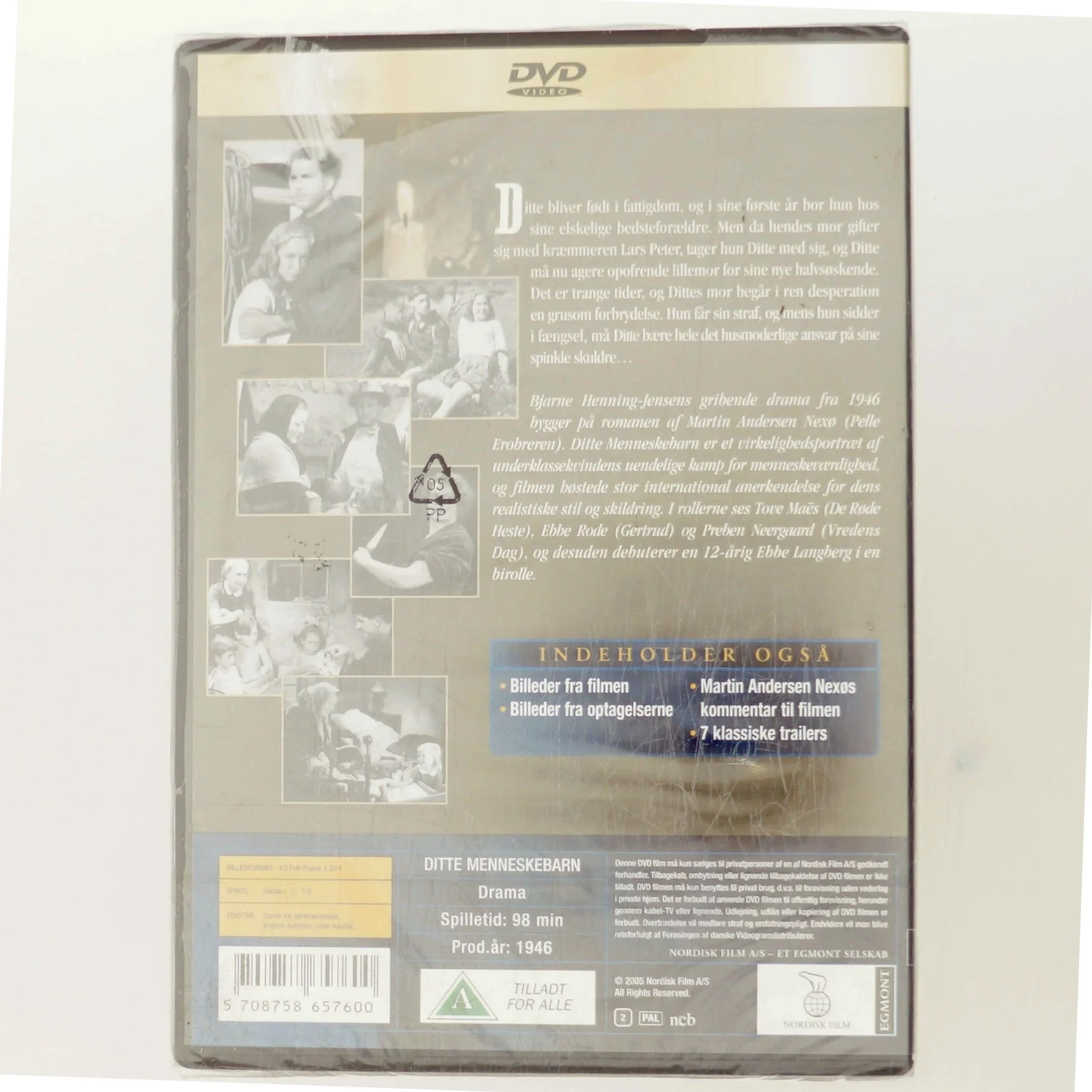 Ditte Menneskebarn med Tove Maës (DVD)