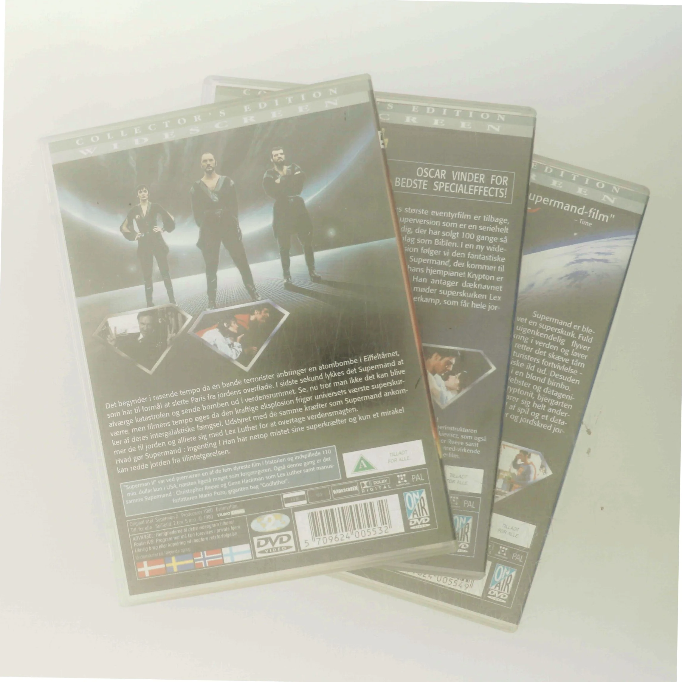 Superman III med Christopher Reeve (DVD)