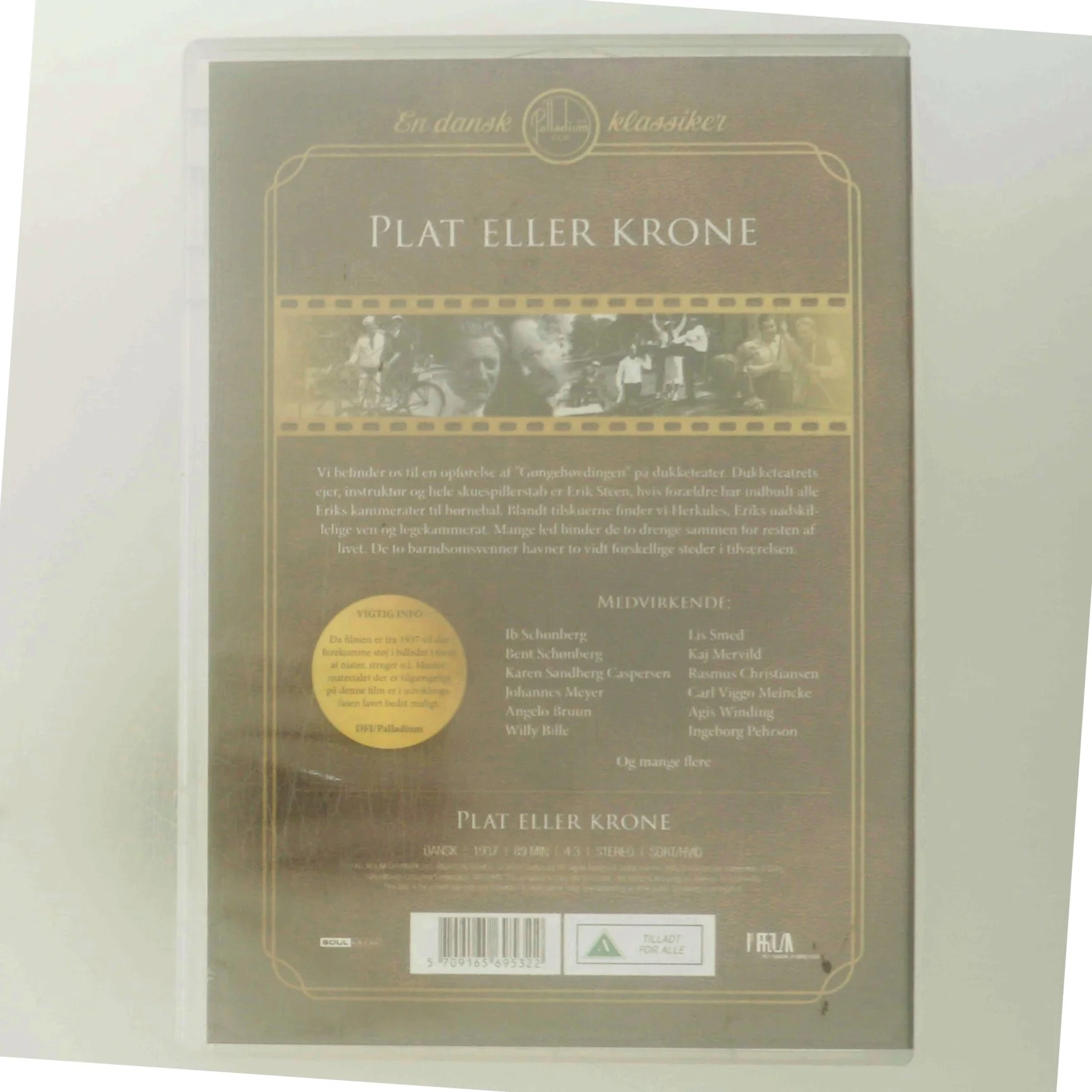 Plat og Krone med Ib Schönberg (DVD)