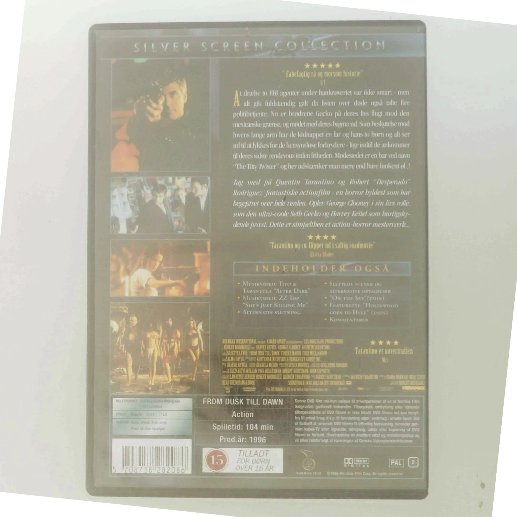 From Dusk Till Dawn med Harvey Keitel (DVD)