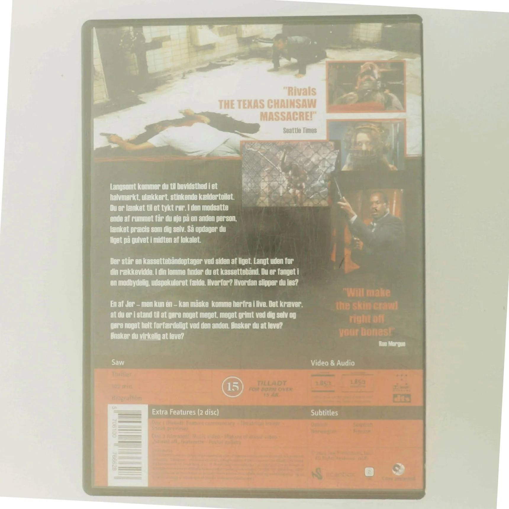 Saw - Special Edition med Cary Elwes (DVD)