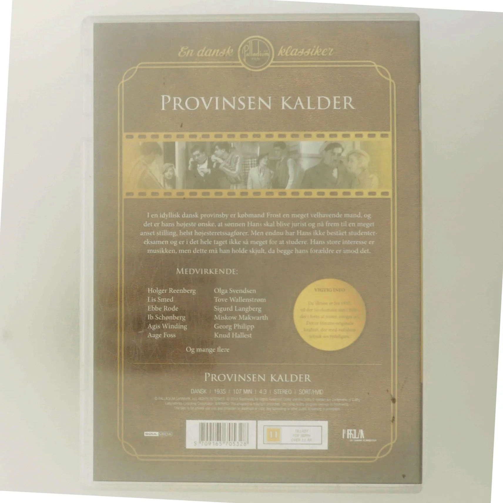 Provinsen kalder med Holger Reenberg (DVD)