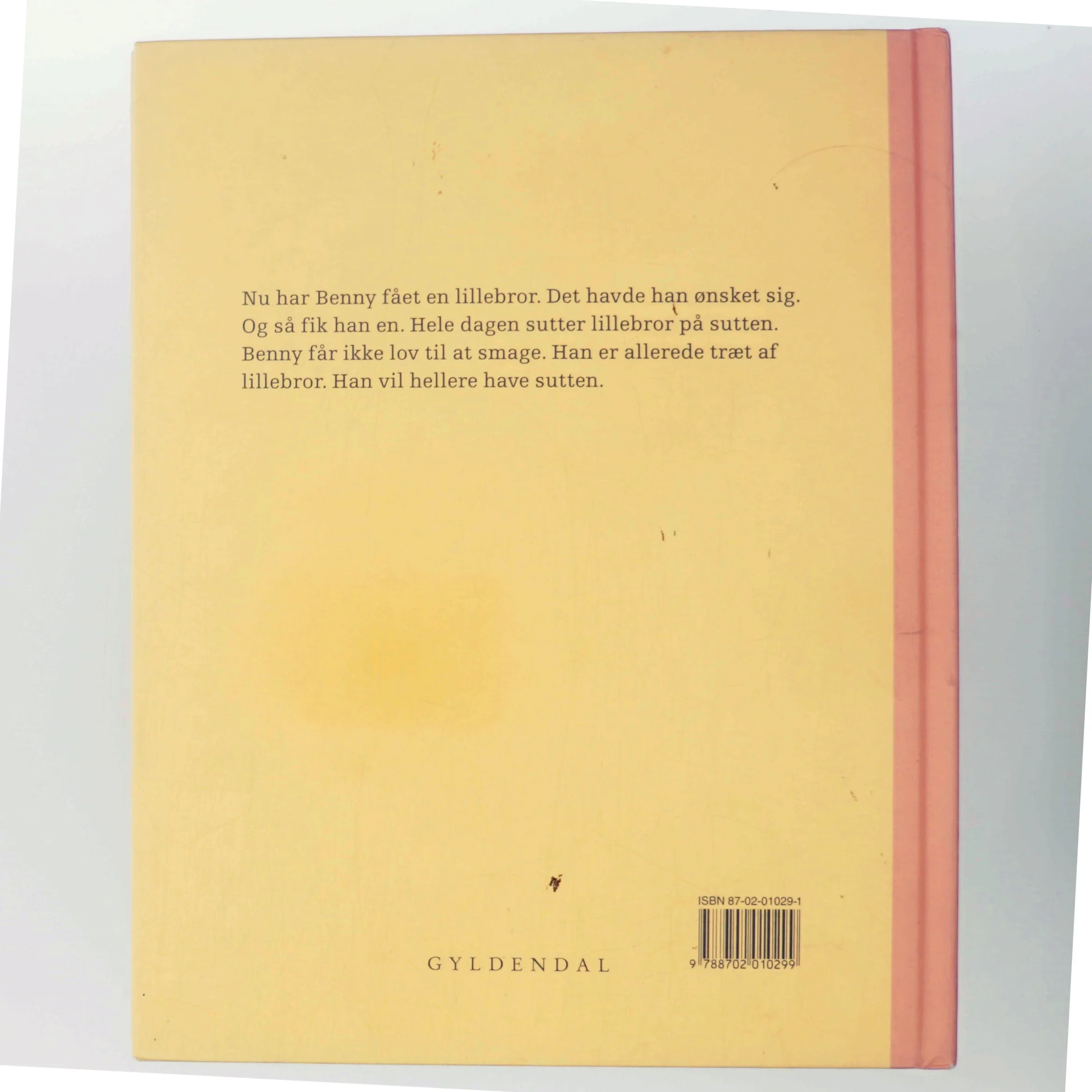 Jamen dog, Benny af Barbro Lindgren (Bog)