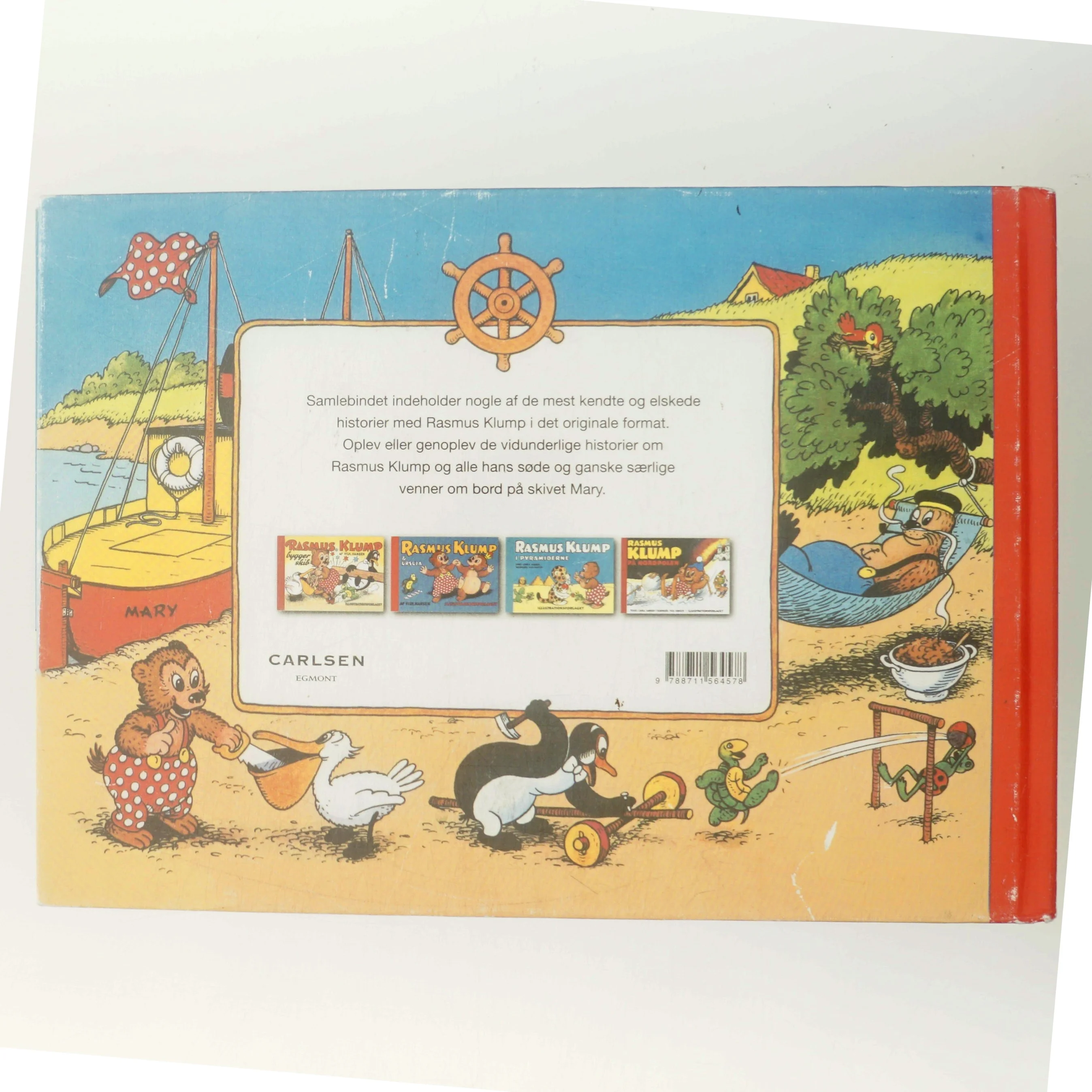 Rasmus Klump i pyramiderne og tre andre historier (Bog)