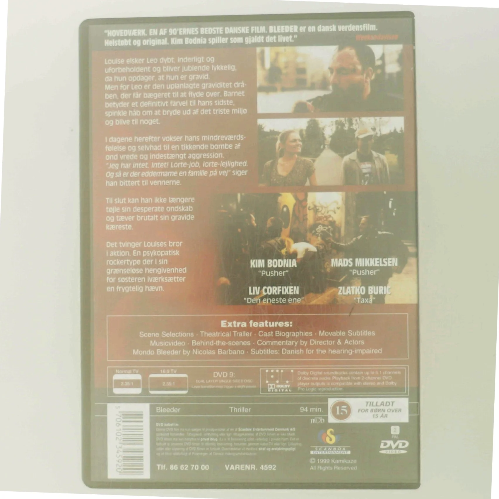 Bleeder med Kim Bodnia (DVD)
