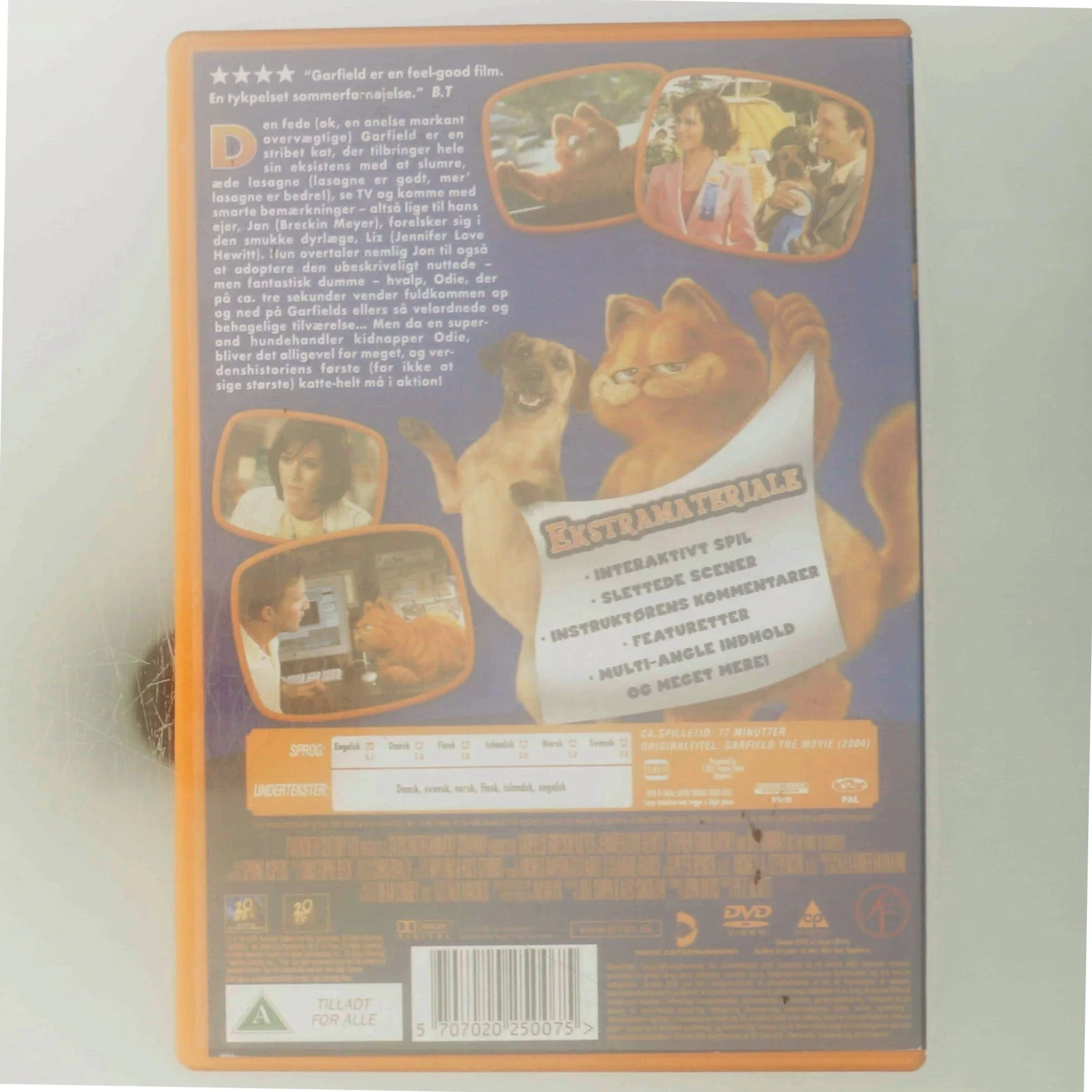 Garfield - the Movie med Breckin Meyer (DVD)