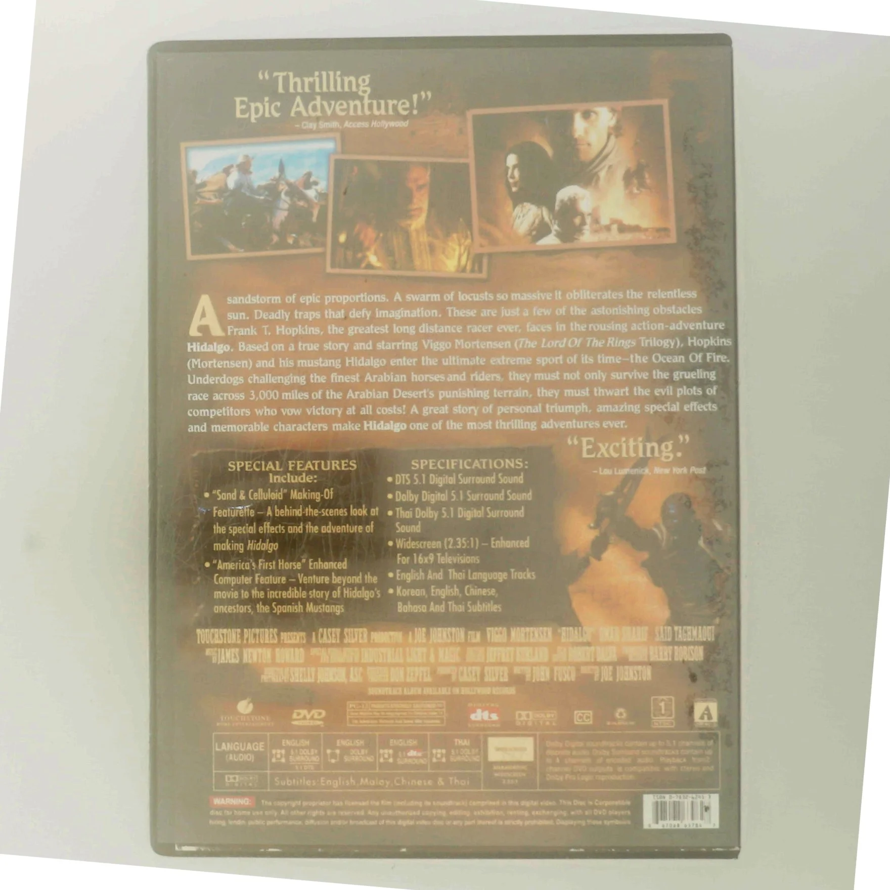 Hidalgo med Viggo Mortensen (DVD)