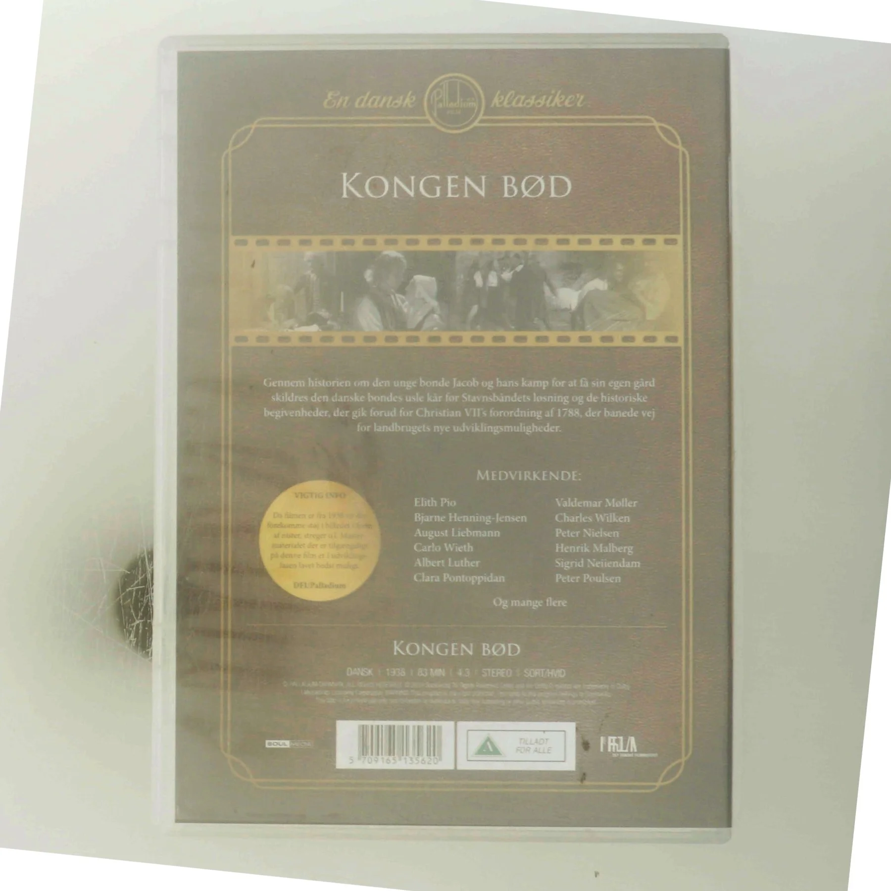 Kongen Bød med Elith Pio (DVD)