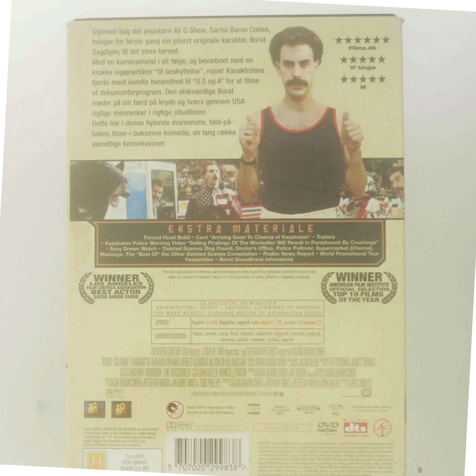 Borat med Sacha Baron Cohen (DVD)