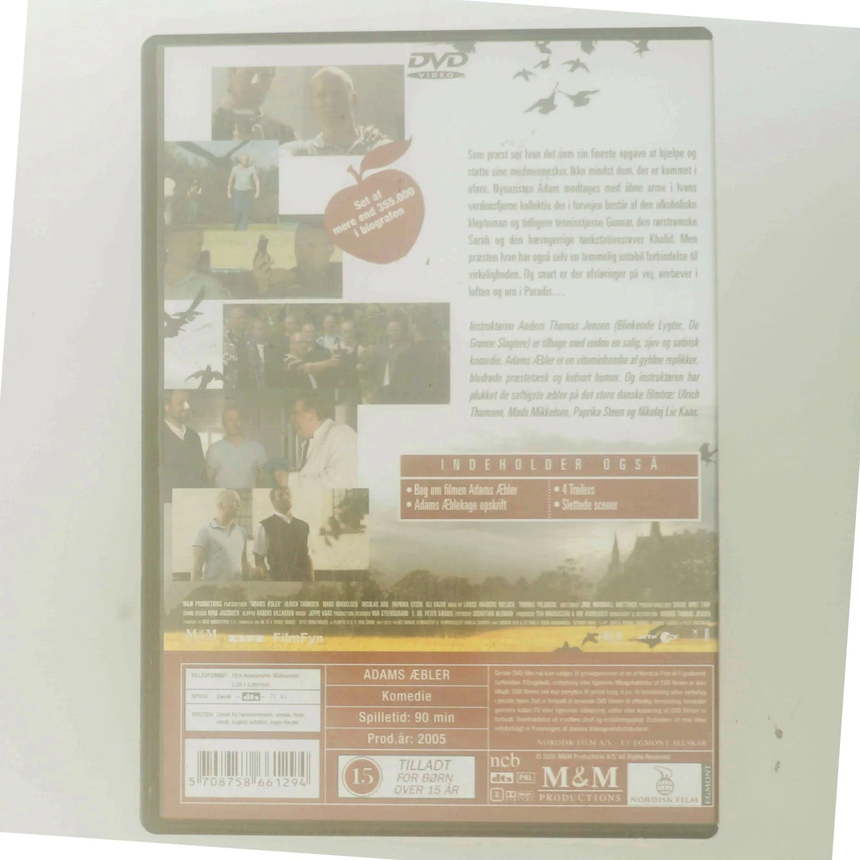 Adams Æbler fra Nordisk med Ulrich Thomsen (DVD)
