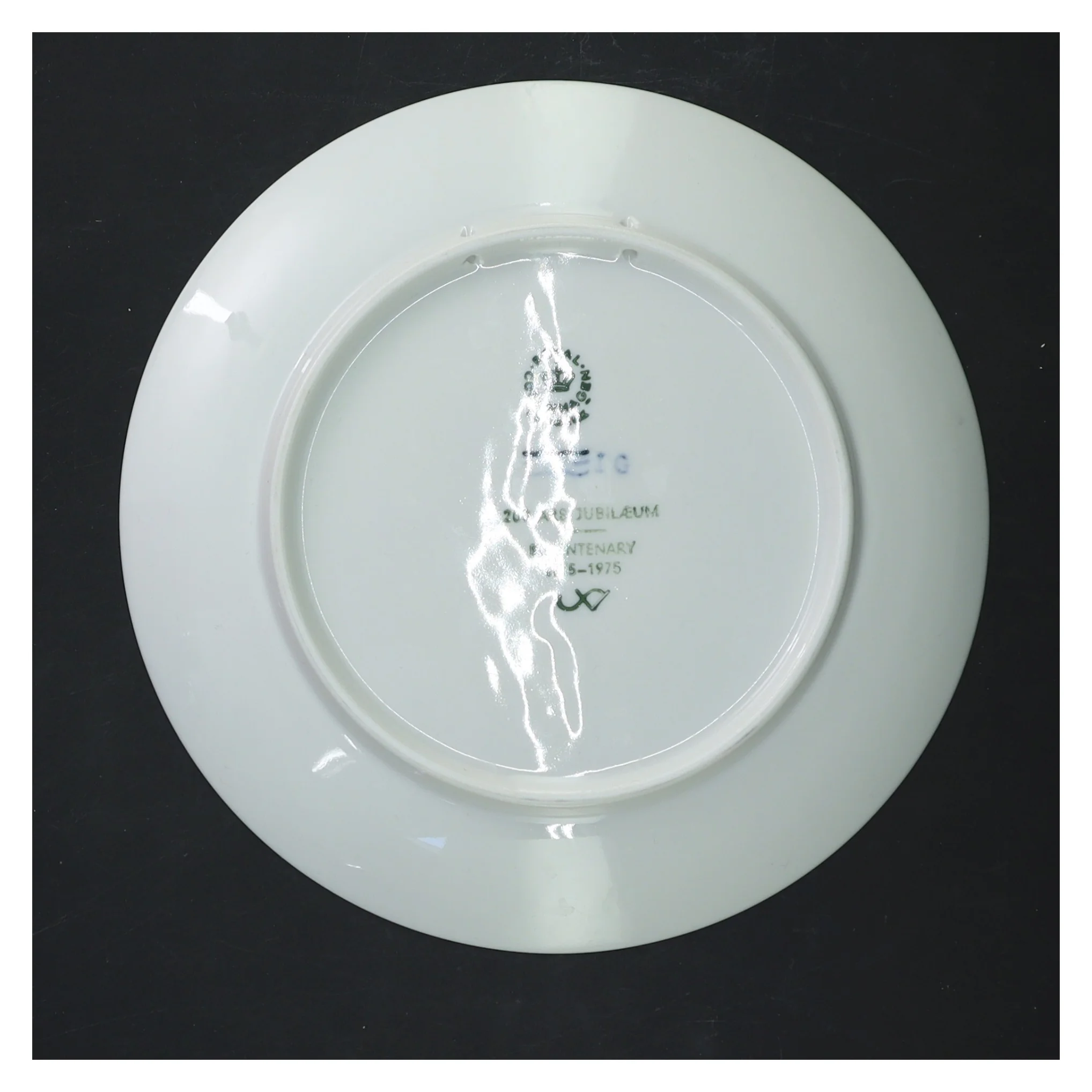 Royal Copenhagen jubilæum tallerken (str. Ø 18,5 cm) fra Royal Copenhagen