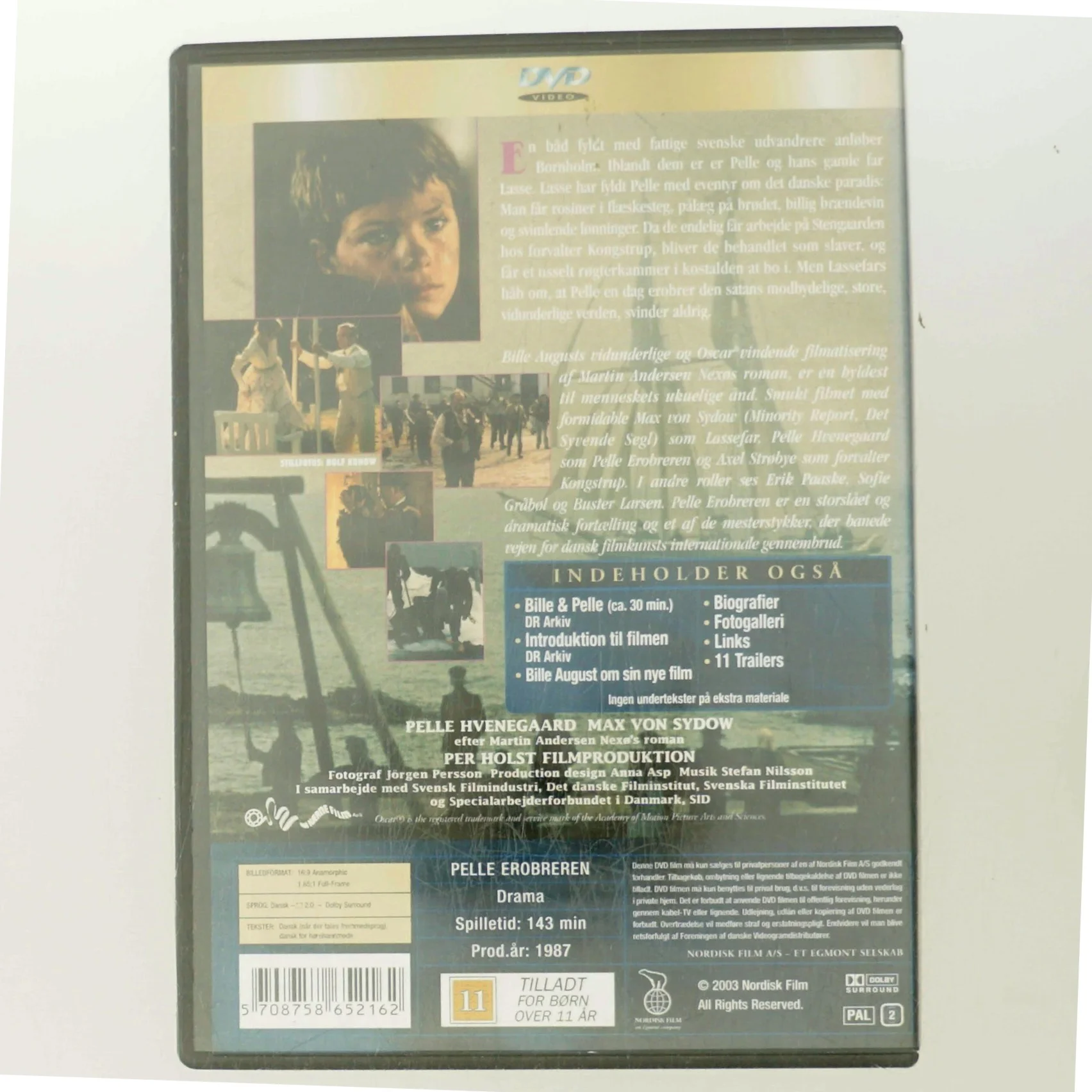 Pelle Erobreren - DVD /movies /standard / DVD med Pelle Hvenegaard (DVD)