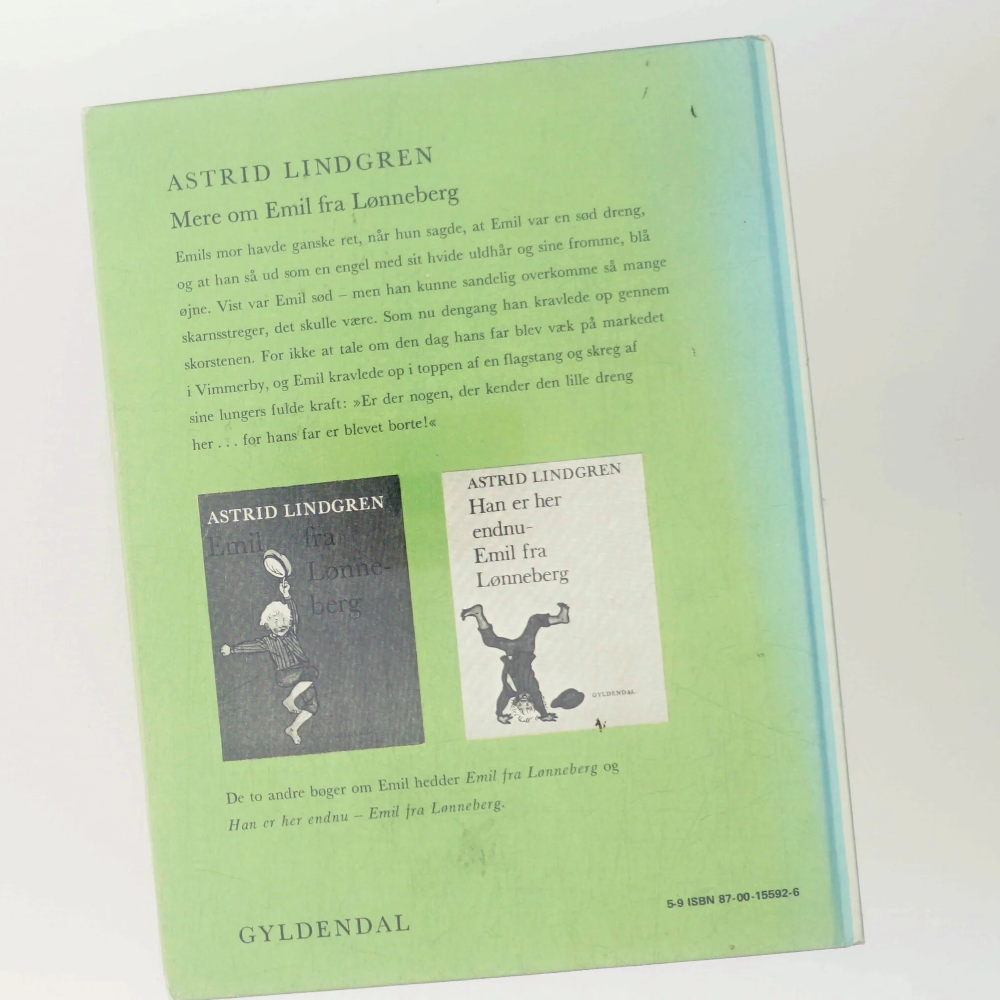 Børnebog 'Mere om Emil fra Lønneberg' af Astrid Lindgren fra Gyldendal af Astrid Lindgren (Bog)