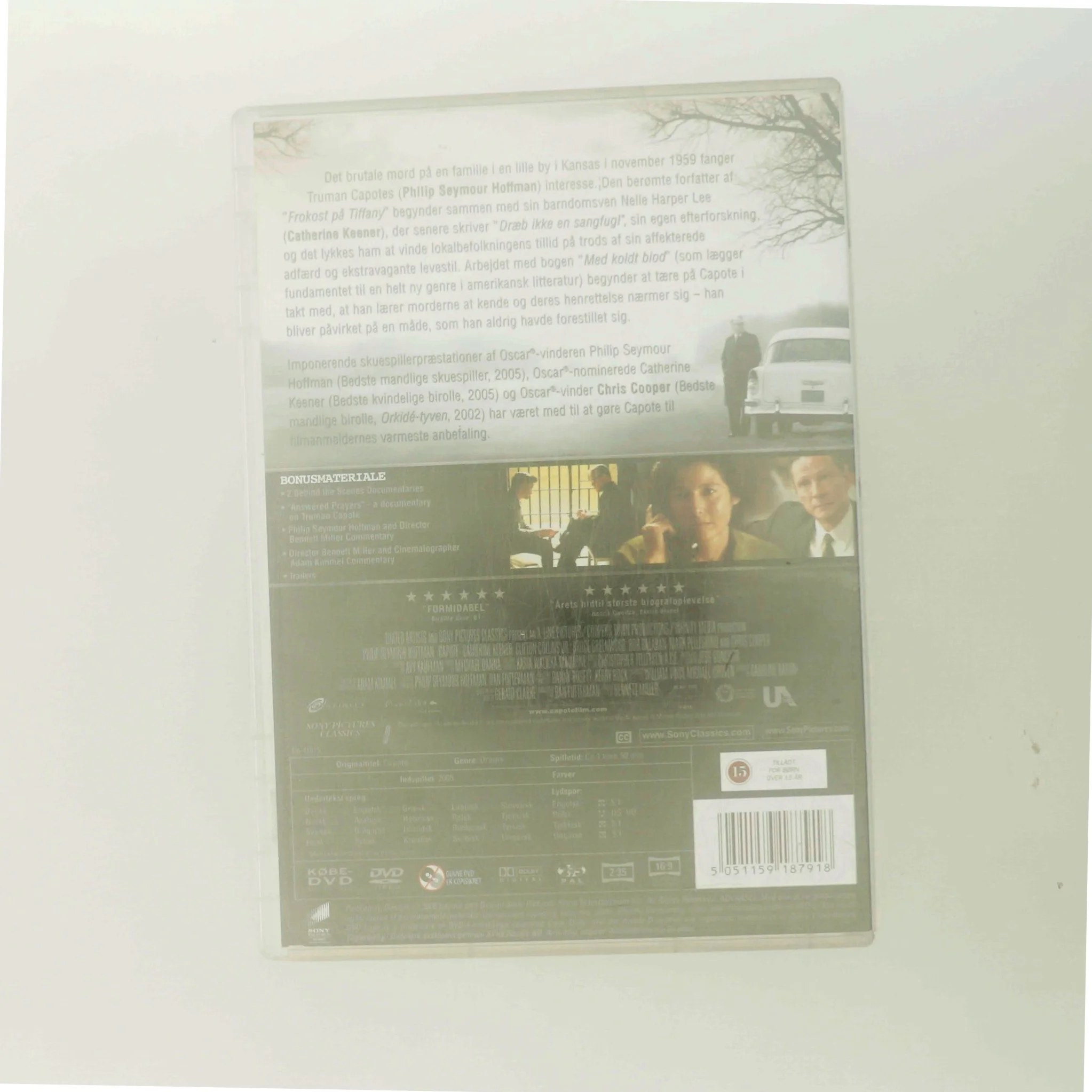 Capote (-) med Philip Seymour Hoffman (DVD)