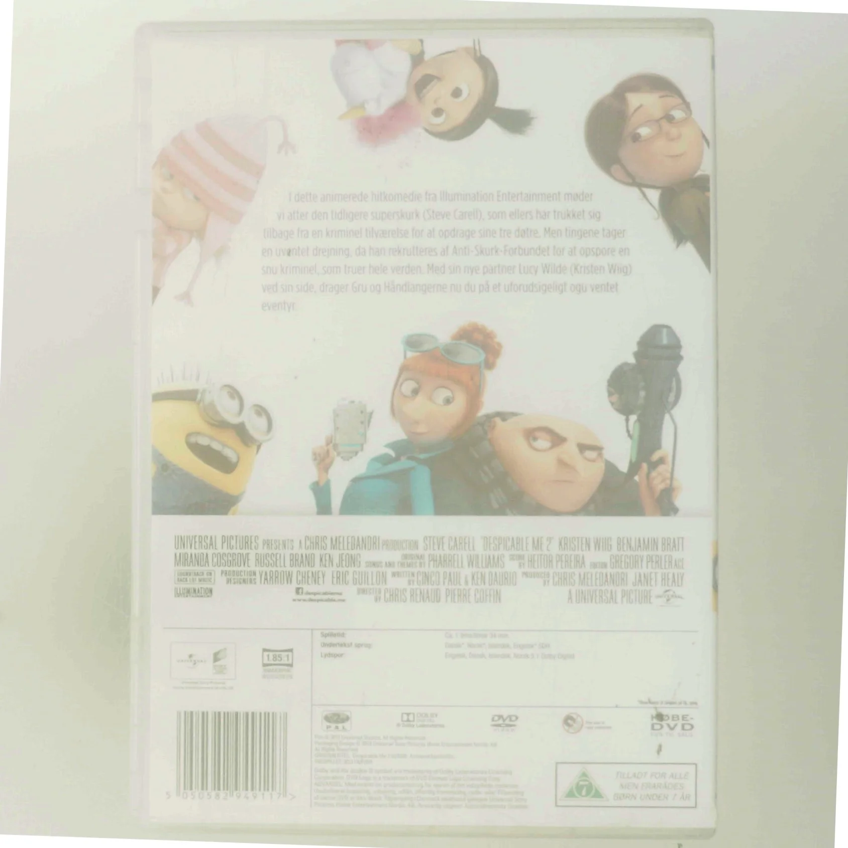 Grusomme Mig 2 med Steve Carell (DVD)