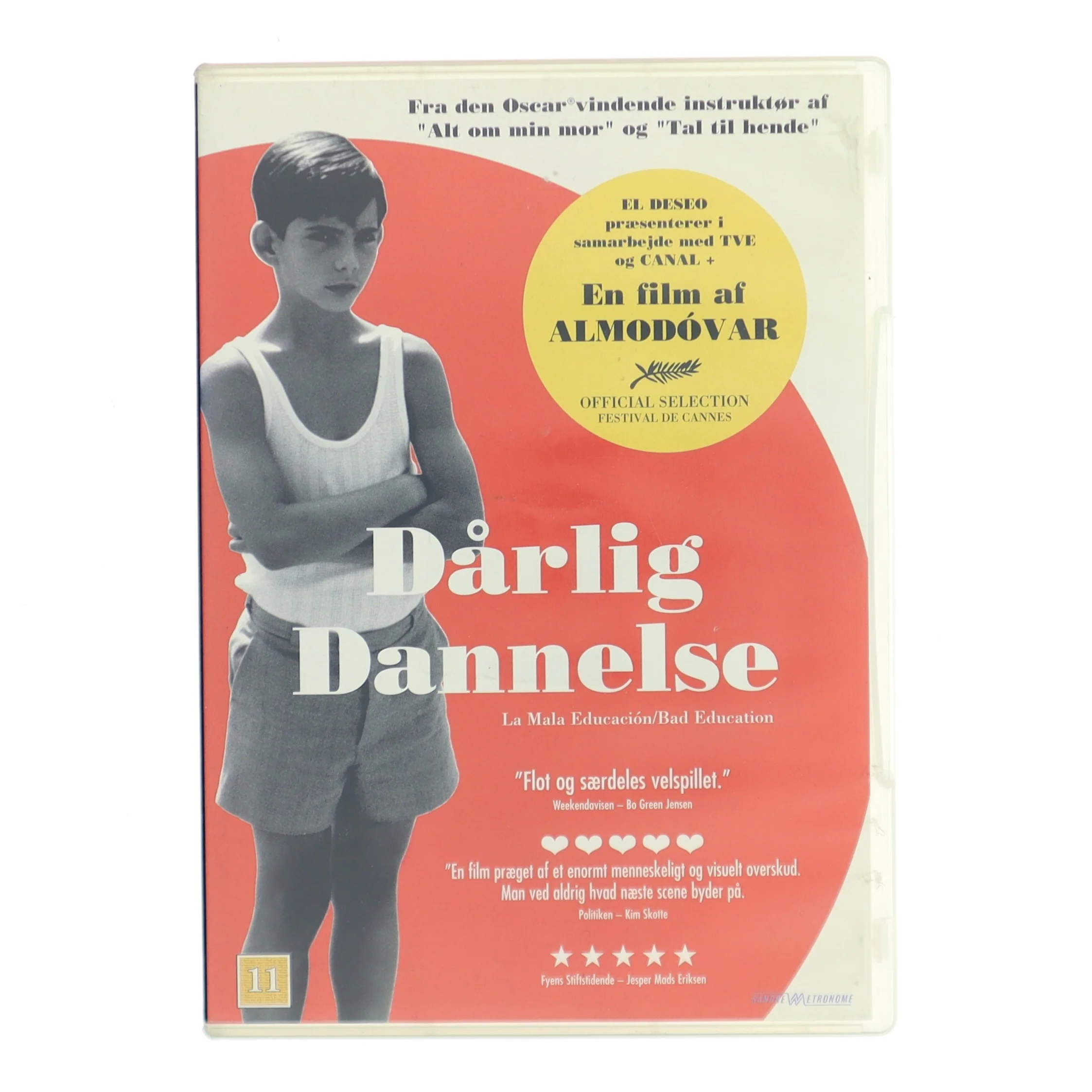 DVD af filmen Dårlig Dannelse