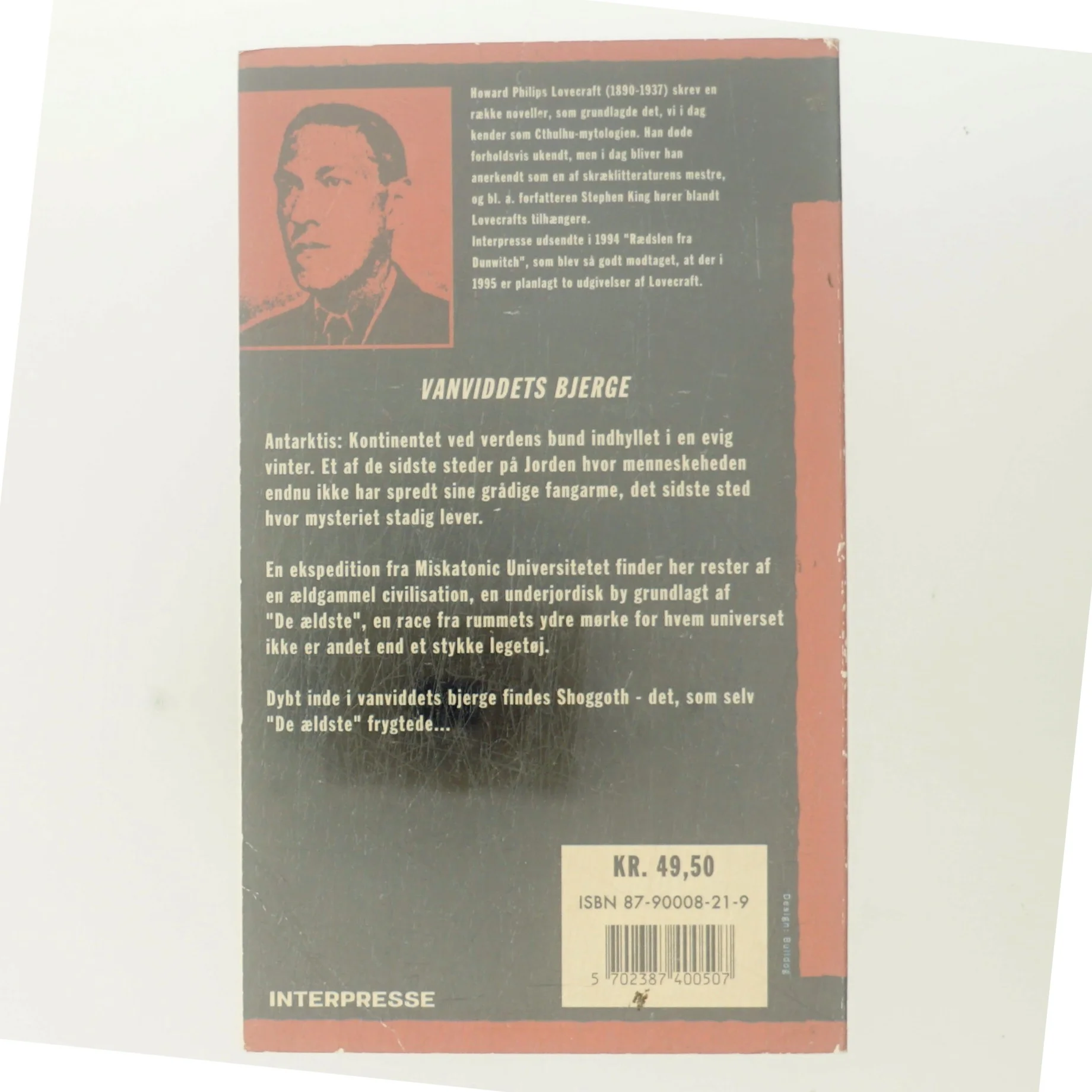 Vanviddets bjerge af H.P. Lovecraft (Bog)