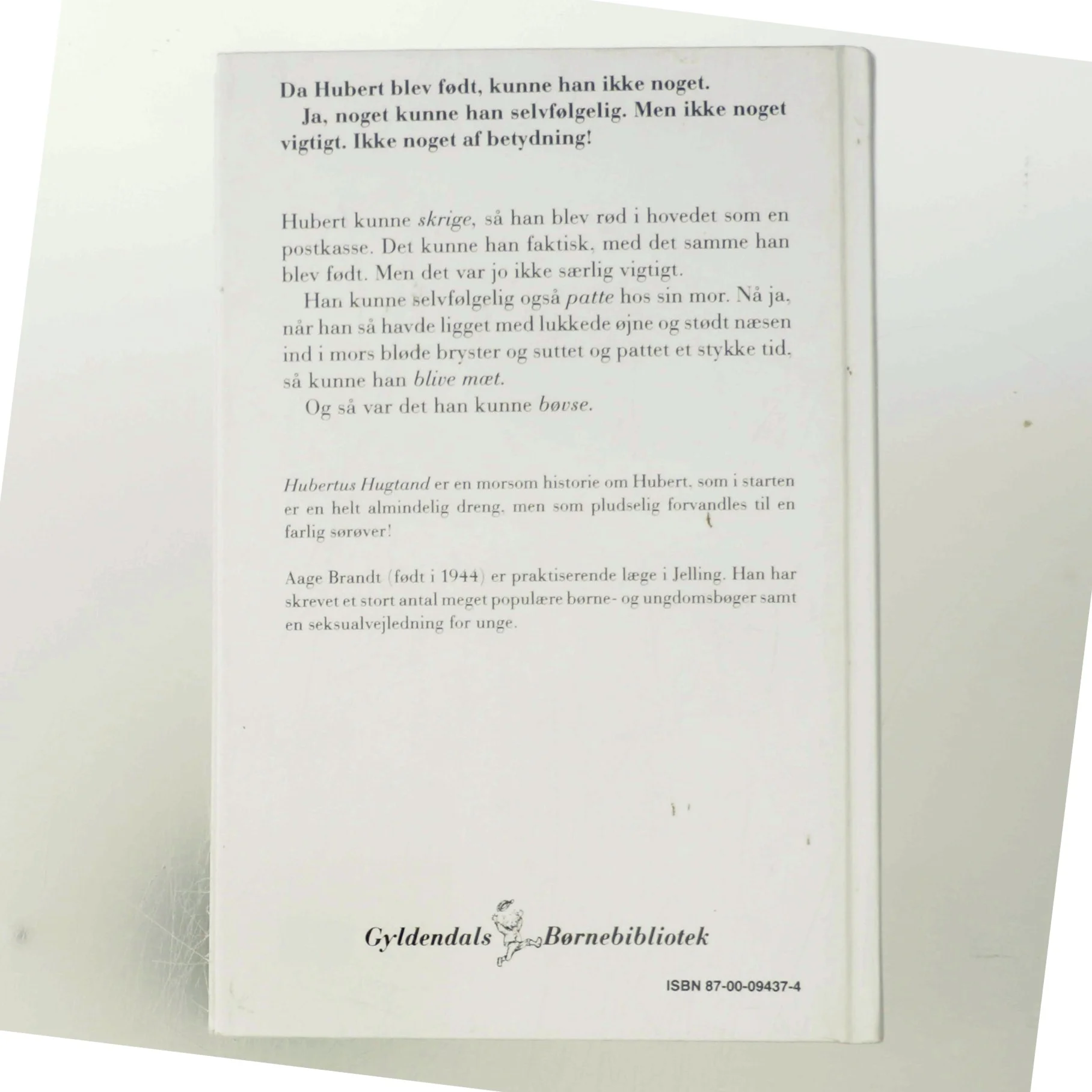 Hubertus Hugtand af Aage Brandt (Bog)