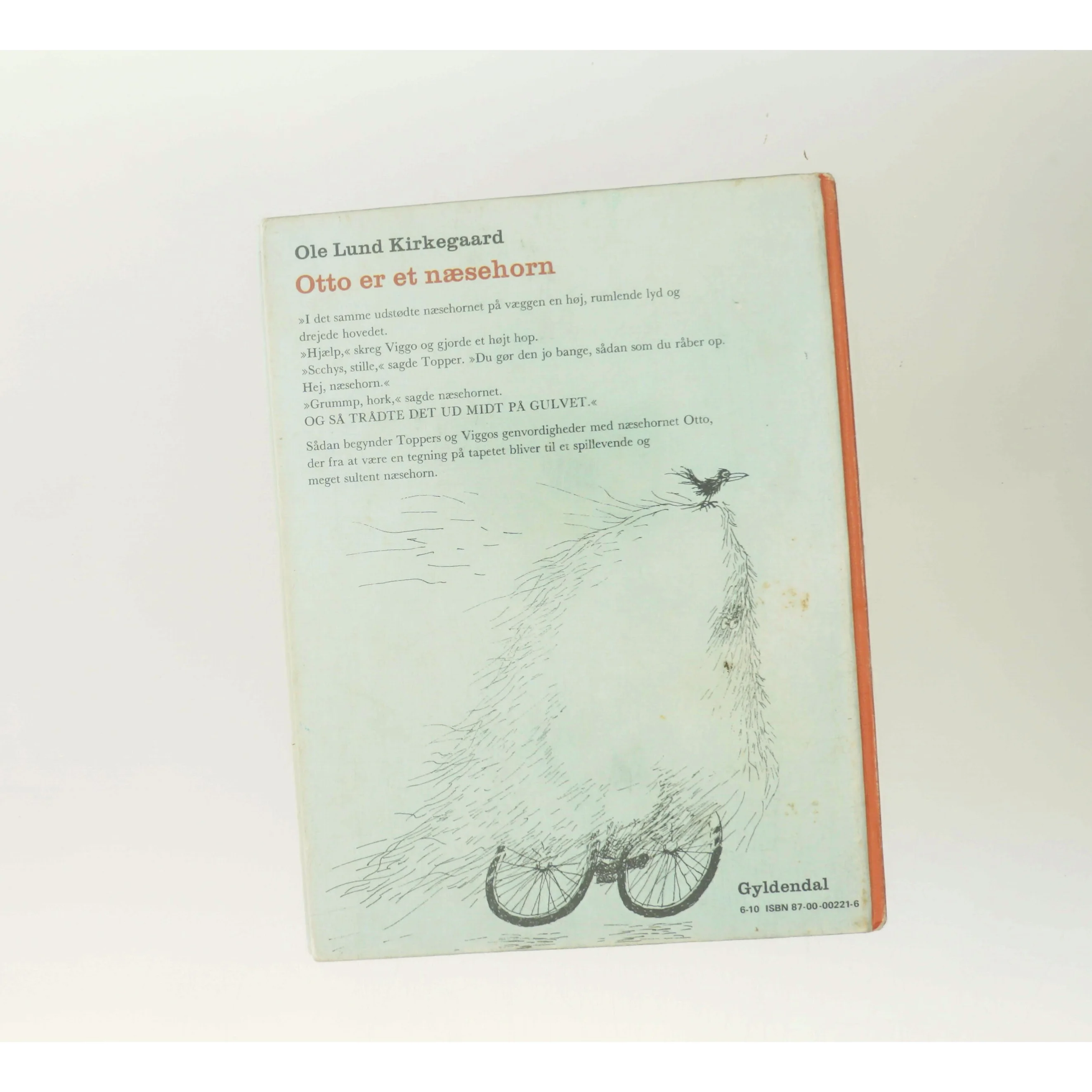 Otto er et næsehorn bog fra Gyldendal af Ole Lund Kirkegaard (Bog)