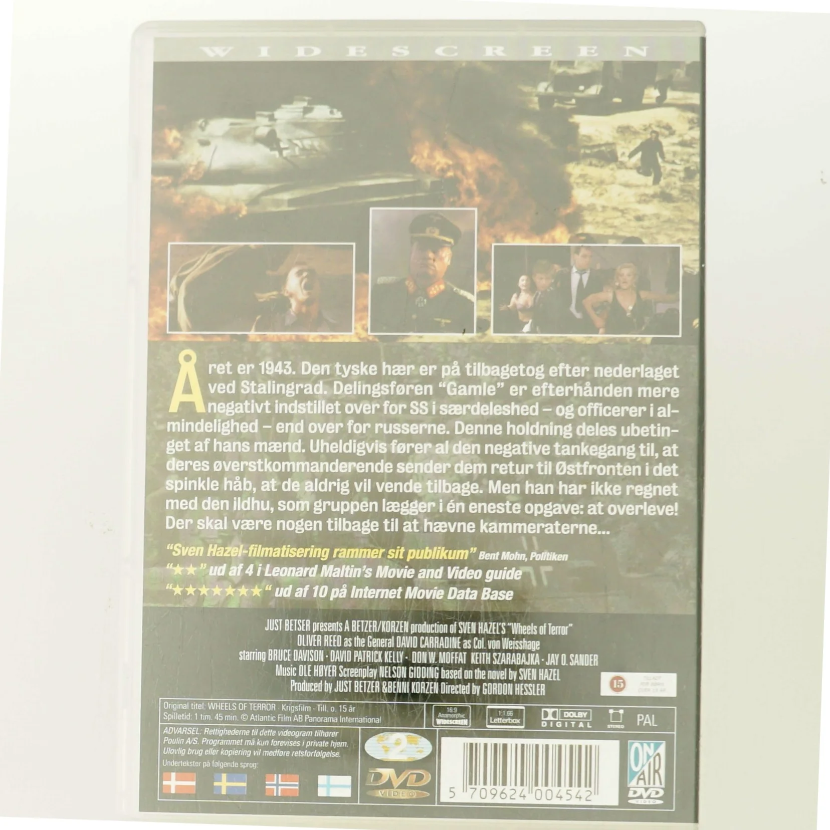 Døden på larvefødder med Oliver Reed (DVD)