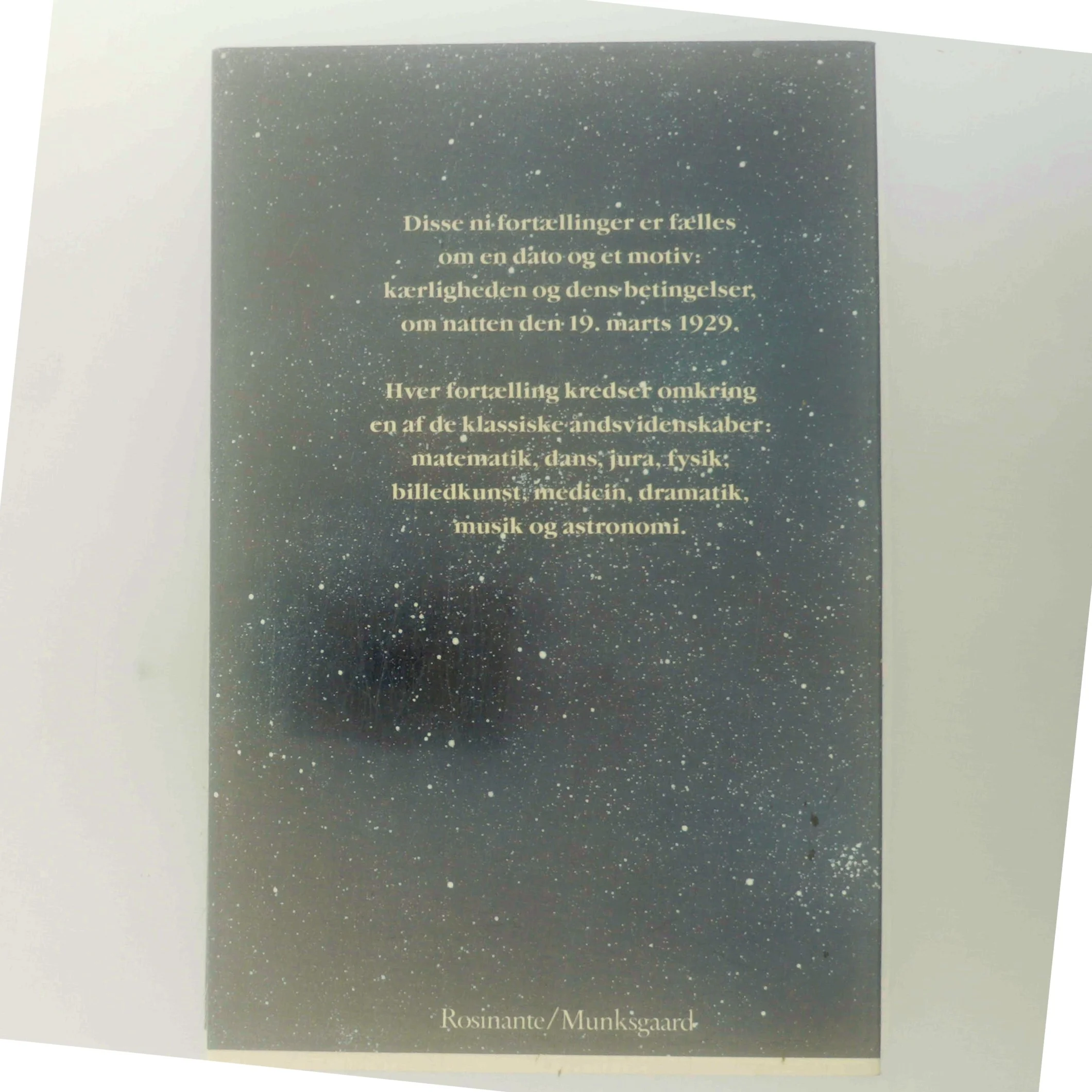 Fortællinger om natten af Peter Høeg (Bog)