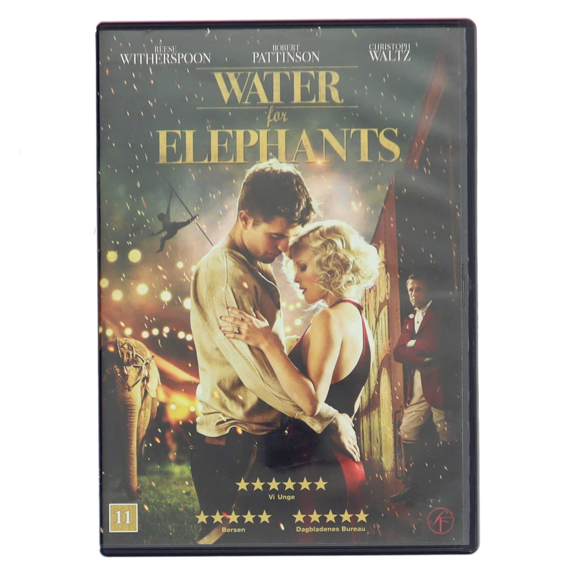 Water for Elephants med Reese Witherspoon (DVD)