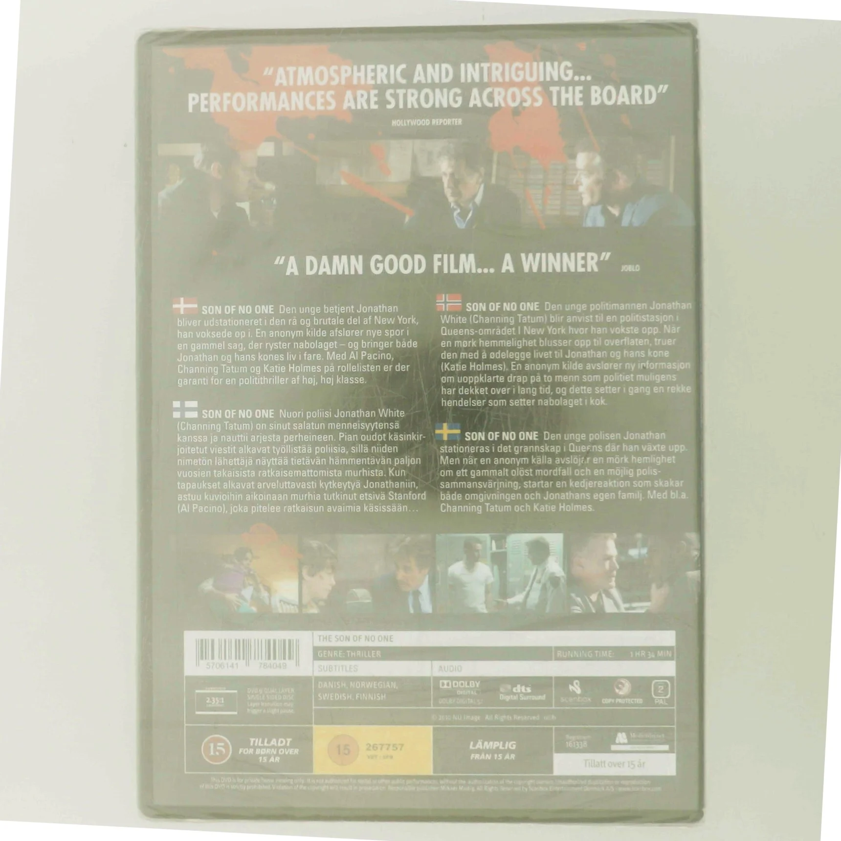 The Son of No One med Channing Tatum (DVD)