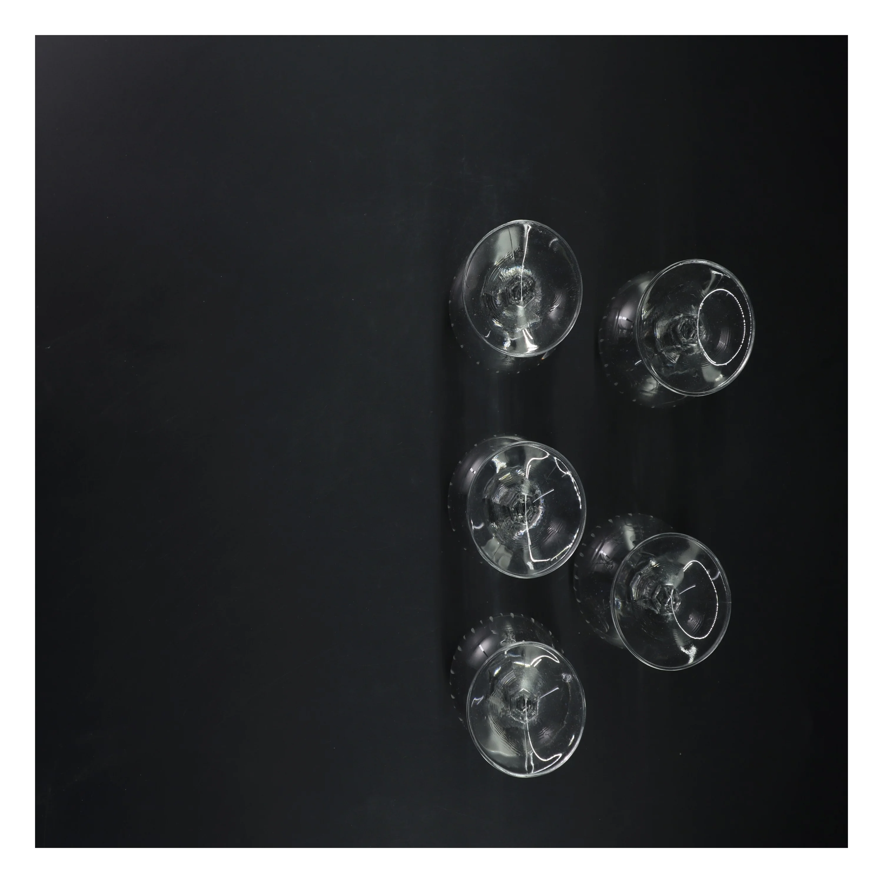 Smukke vinglas, sæt af 5 (str. 5 styk, 13 cm)