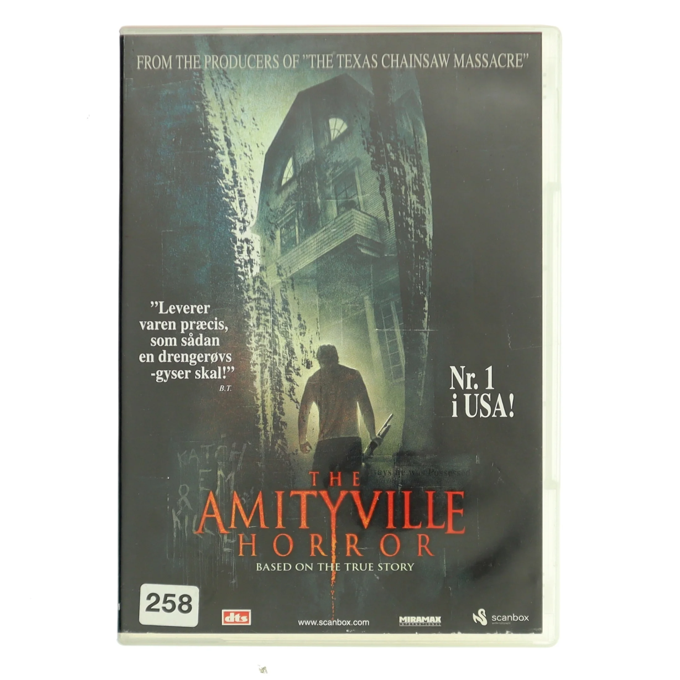 The Amityville Horror med Ryan Reynolds (DVD)