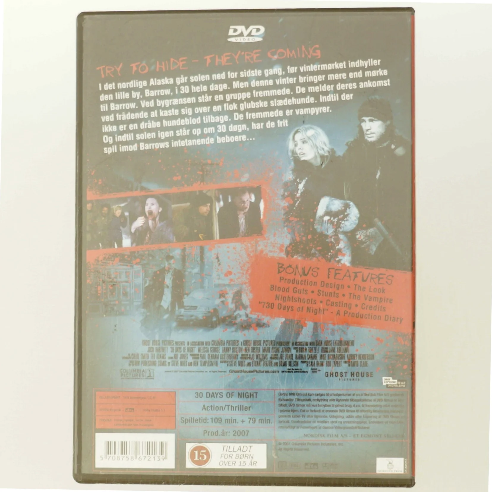 30 days of of night med Josh Hartnett (DVD)