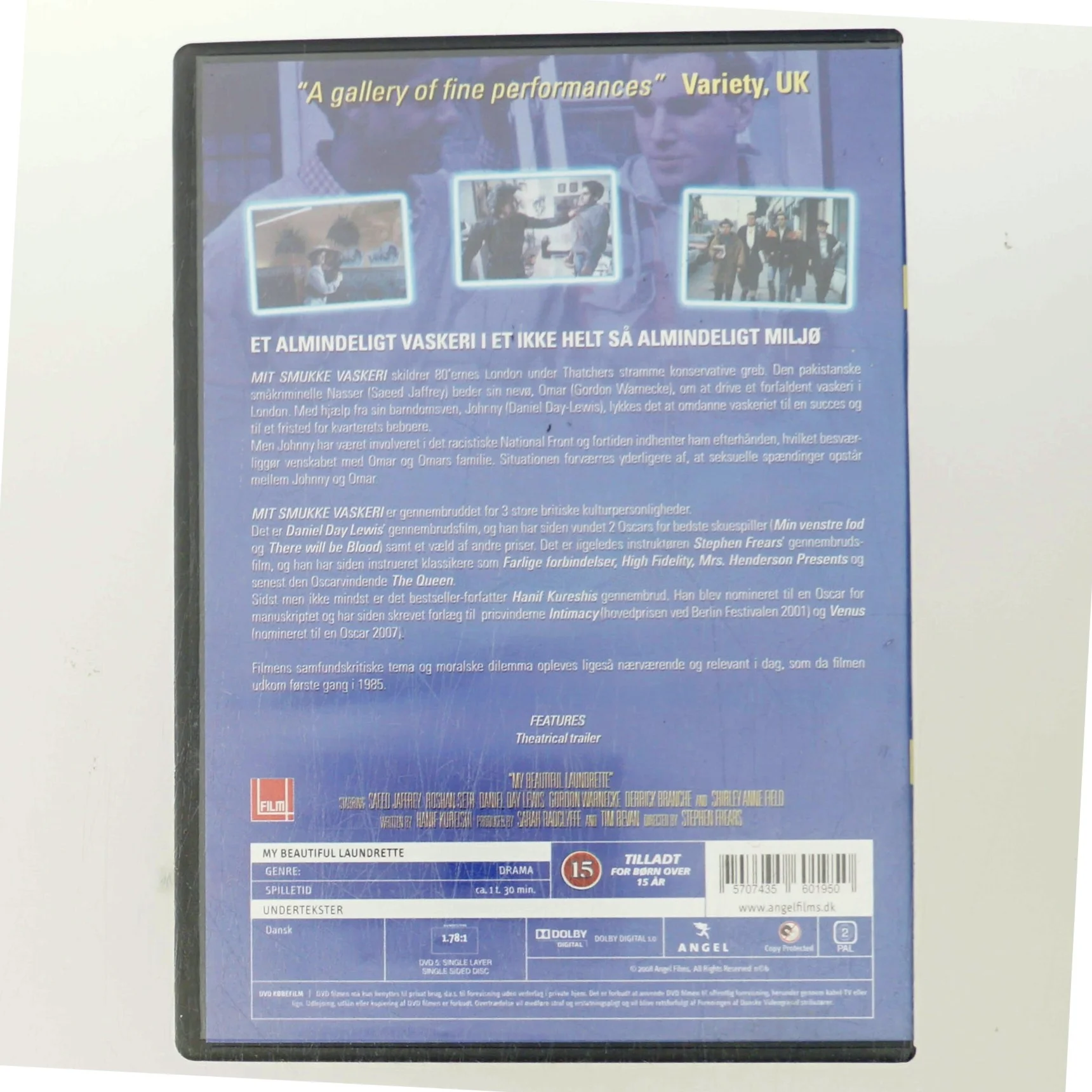 Mit Smukke Vaskeri med Daniel Day Lewis (DVD)