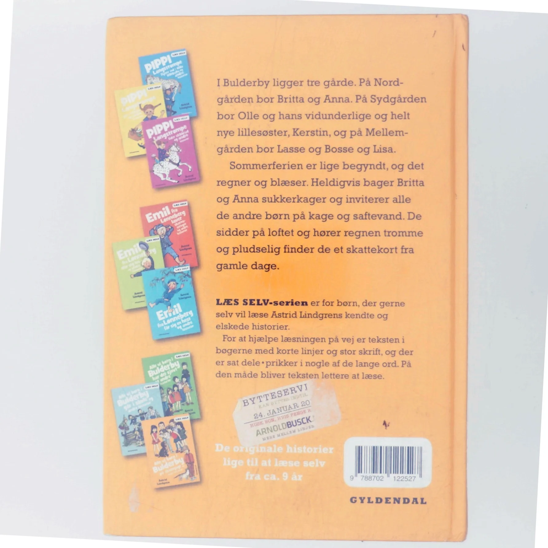 Alle vi børn i Bulderby på skattejagt og andre historier af Astrid Lindgren (Bog)