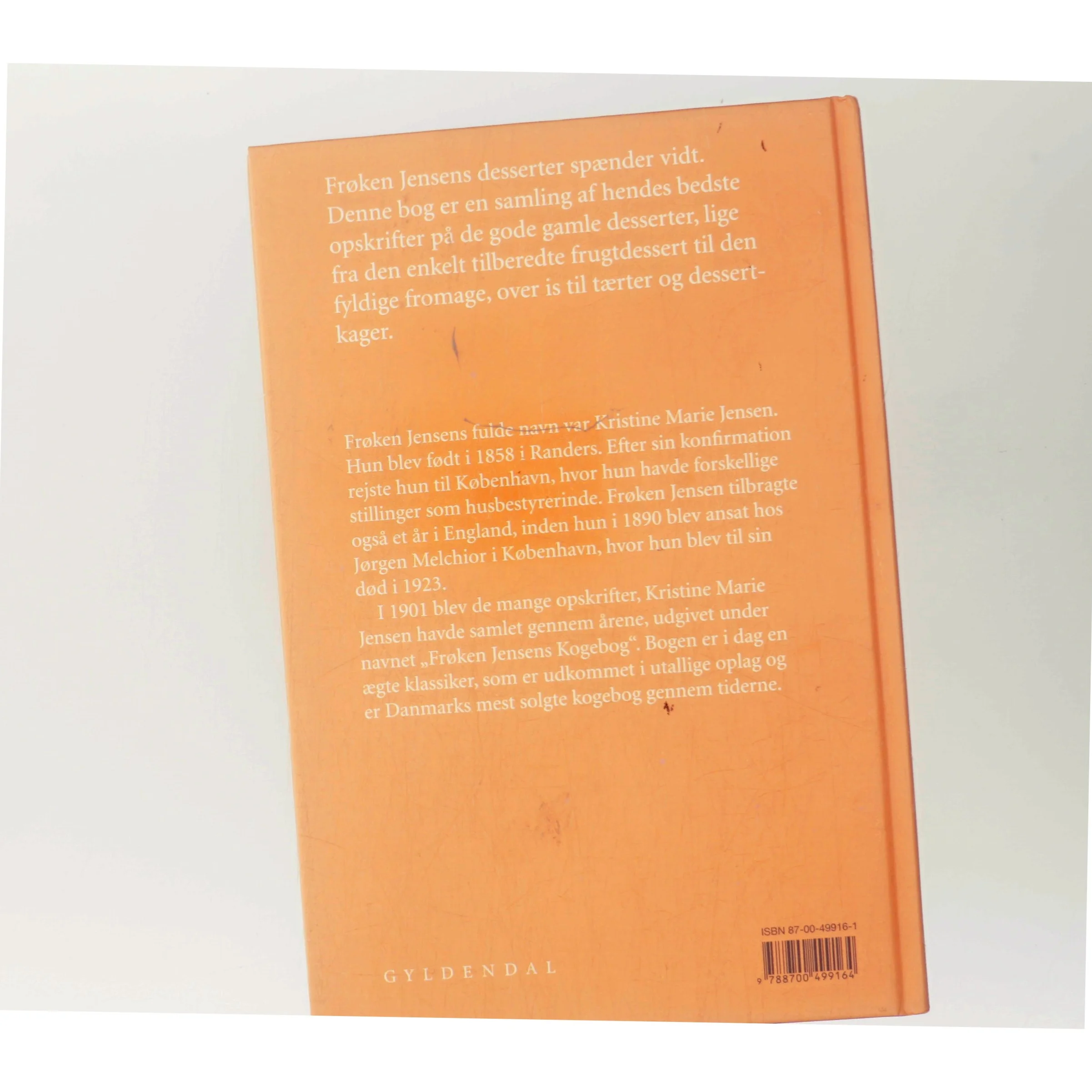 Frøken Jensens danske desserter af Kristine Marie Jensen (f. 1858) (Bog)