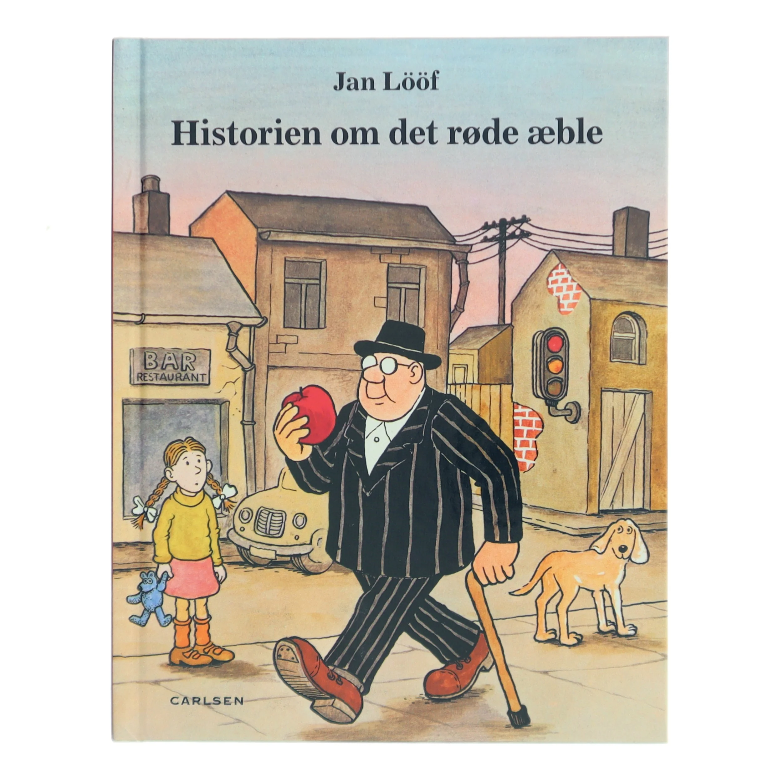 Historien om det røde æble af Jan Lööf (Bog)