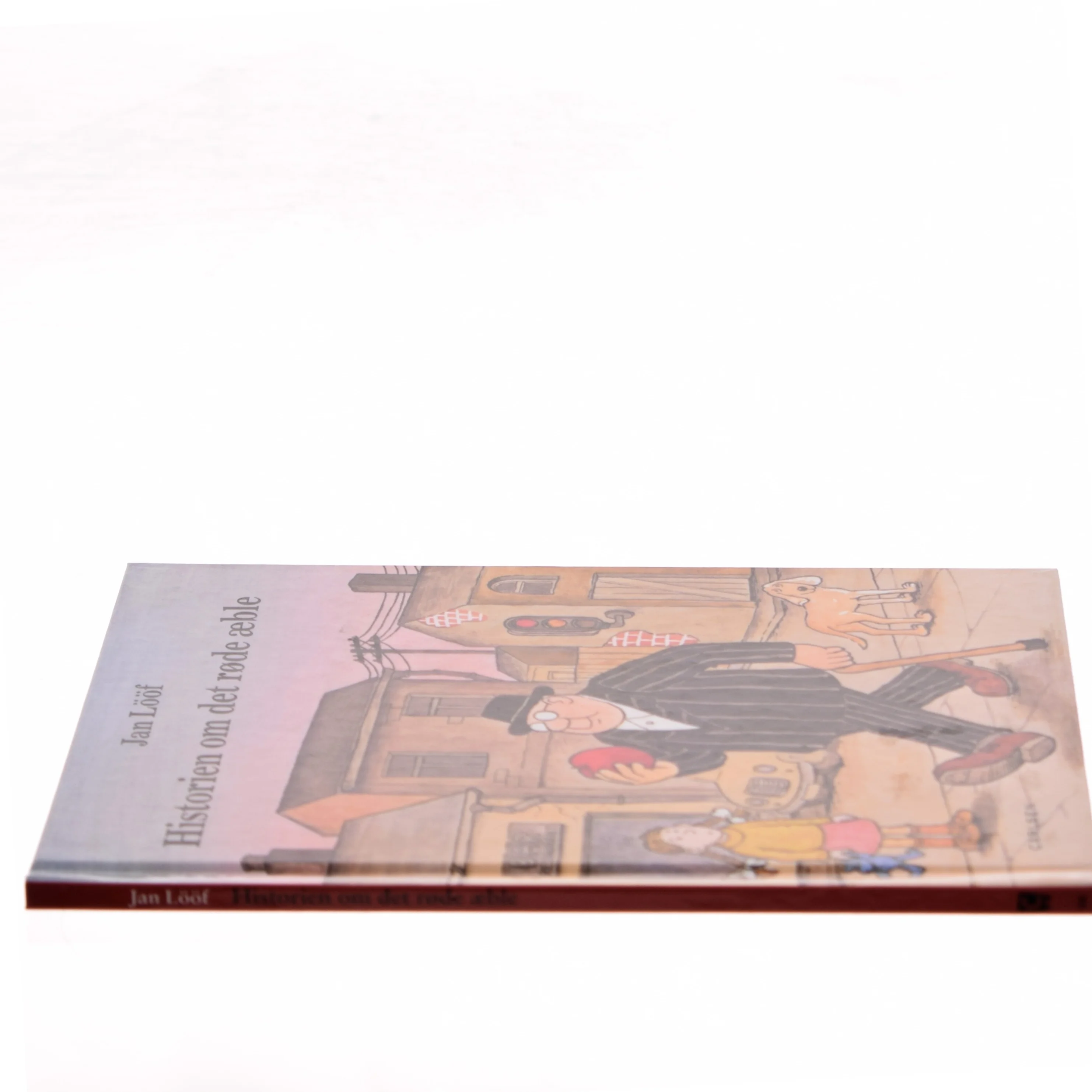 Historien om det røde æble af Jan Lööf (Bog)