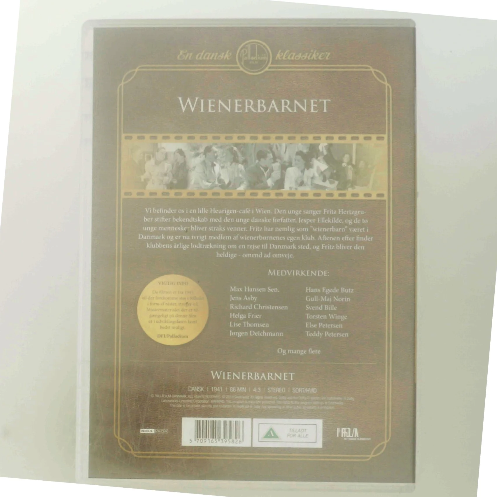 Wienerbarnet med Max Hansen (DVD)