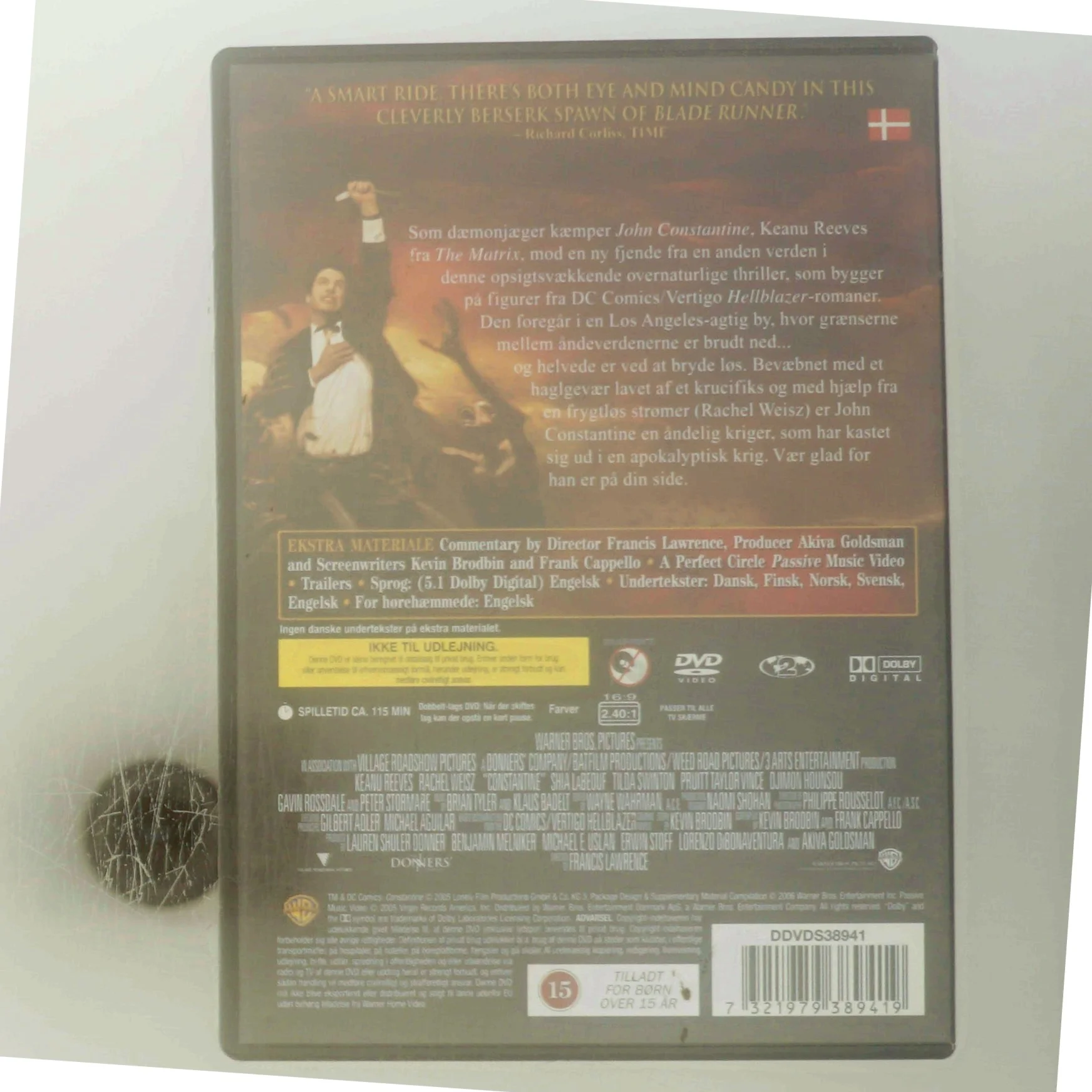 Constantine med Keanu Reeves (DVD)
