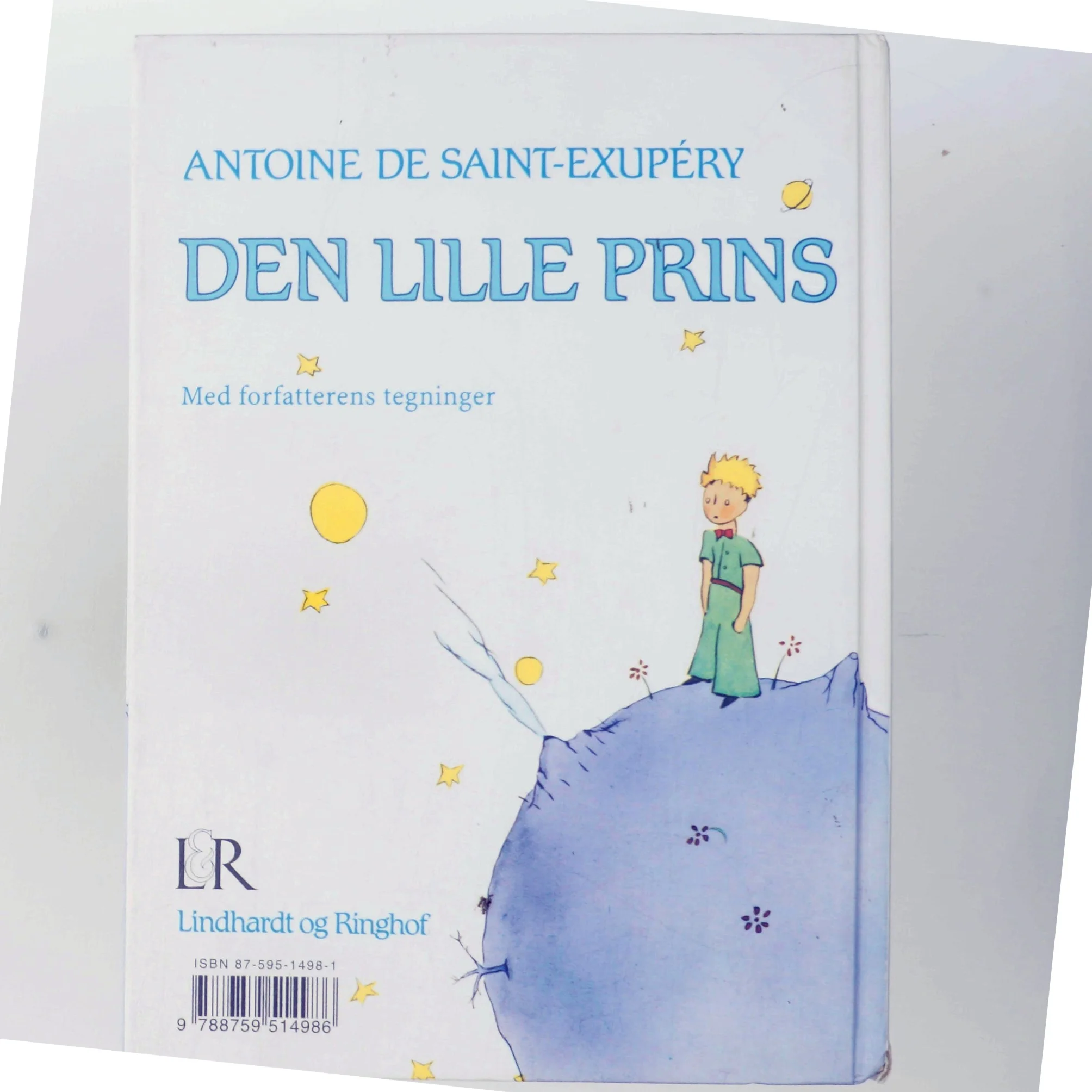 Den lille prins (Ill., delvis i farver) af Antoine de Saint-Exupéry (Bog)